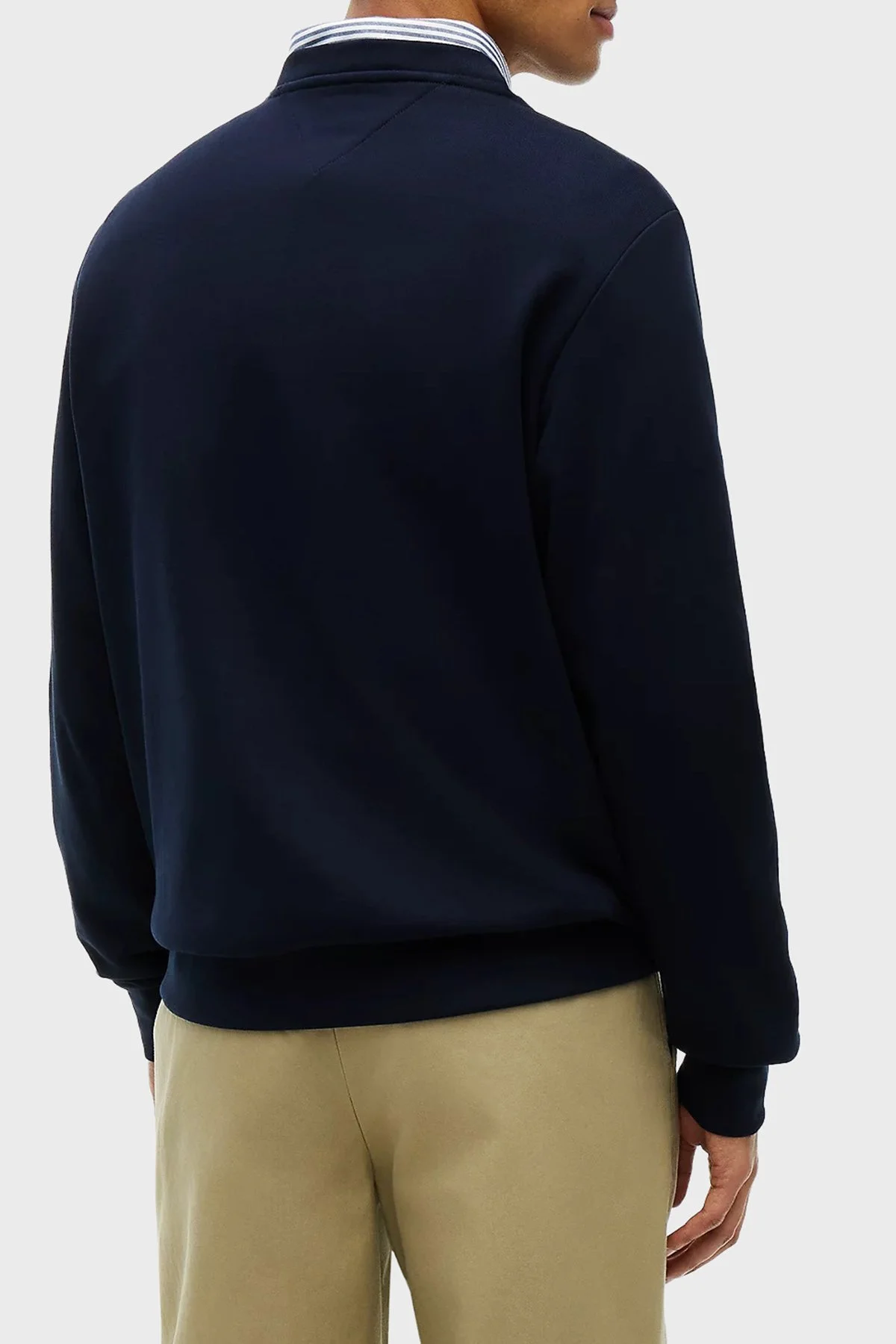 Tommy Hilfiger Erkek Sweat MW0MW44938 DW5 Lacivert - 3