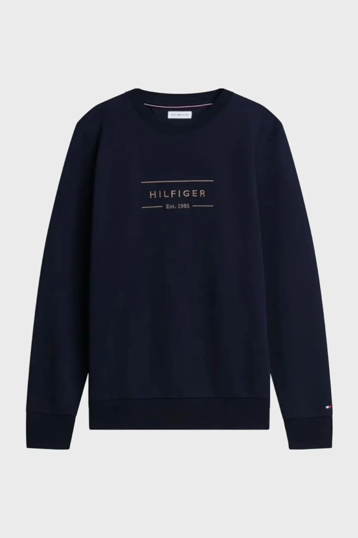 Tommy Hilfiger Erkek Sweat MW0MW44939 DW5 Lacivert - 5