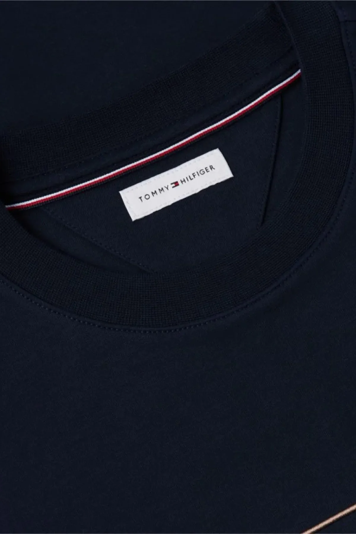 Tommy Hilfiger Erkek Sweat MW0MW44939 DW5 Lacivert - 6