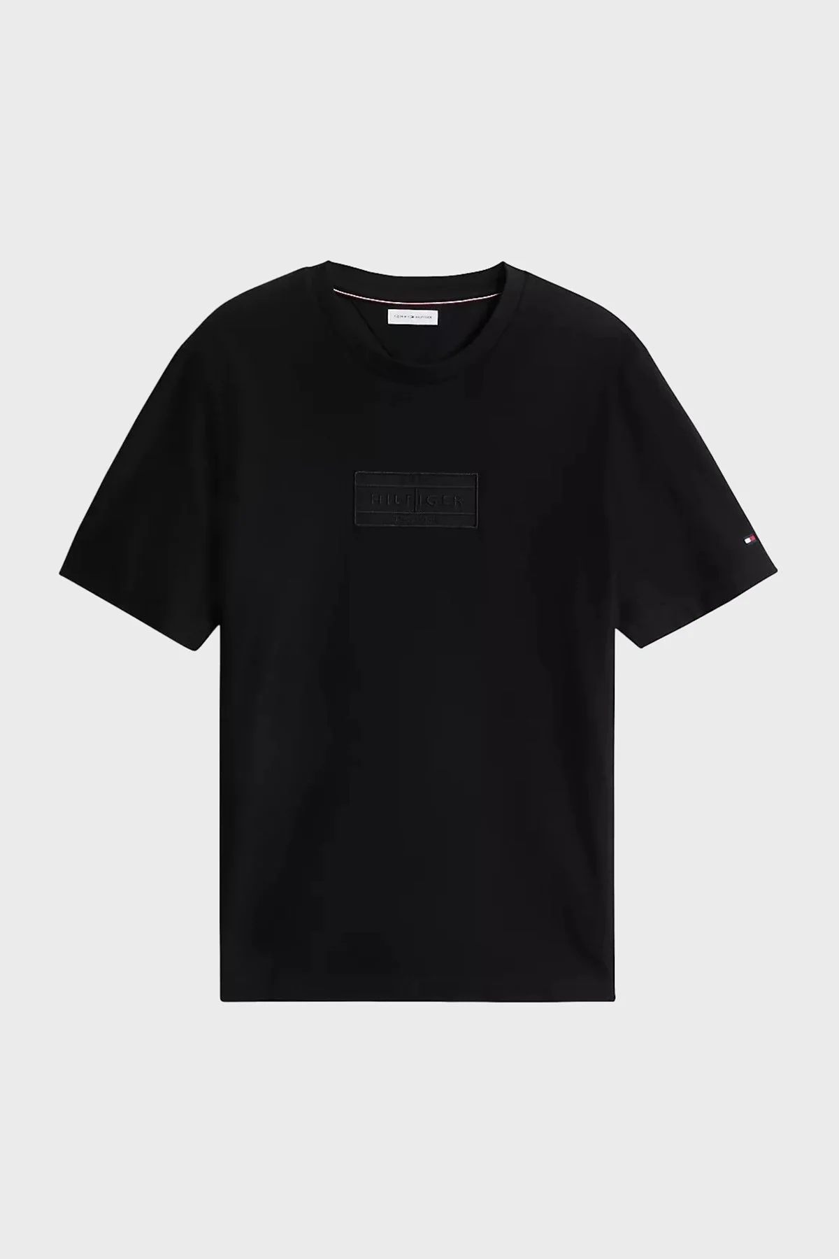 Tommy Hilfiger Erkek T Shirt MW0MW44888 BDS Siyah - 10