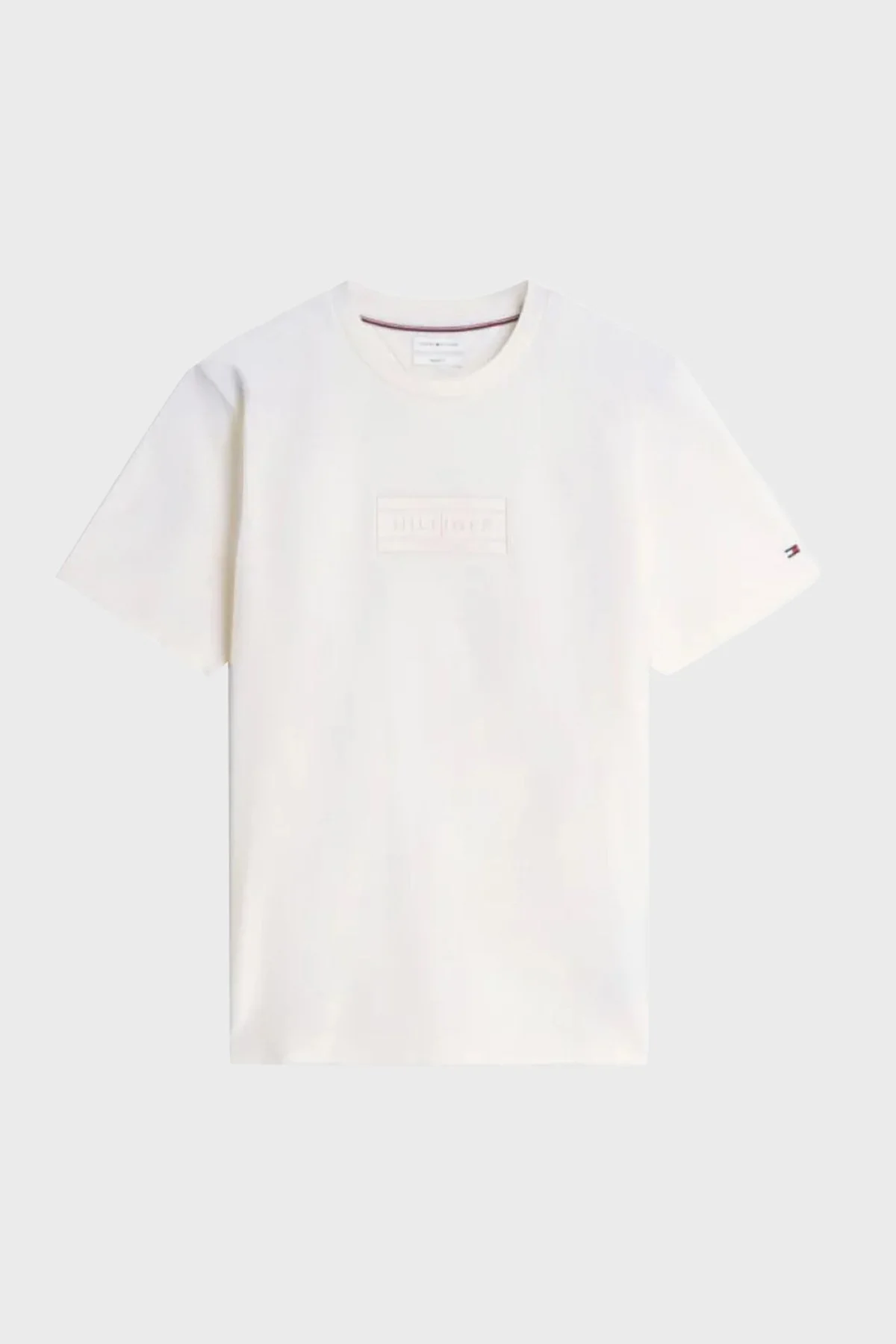 Tommy Hilfiger Erkek T Shirt MW0MW44888 Z00 Açık bej - 5