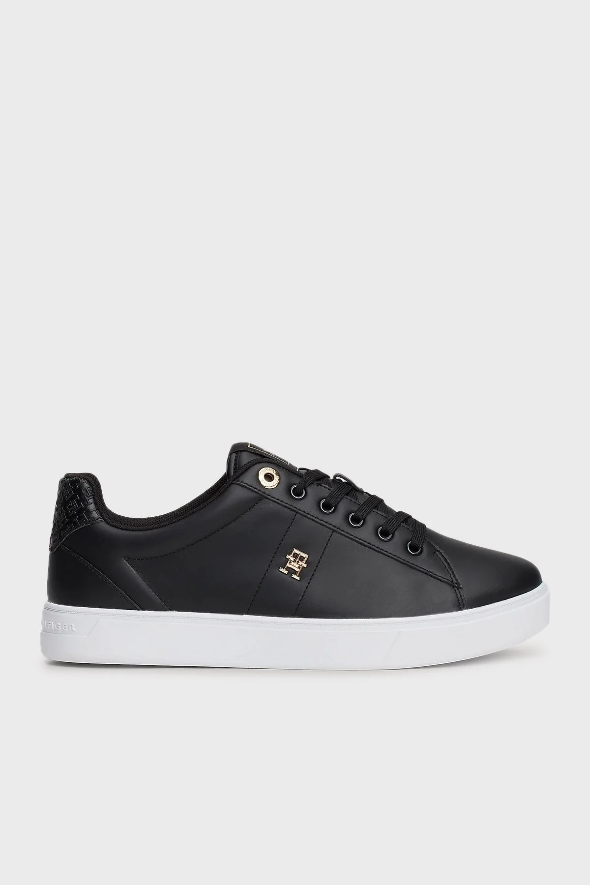 Tommy Hilfiger Esnek Sneaker Bayan Ayakkabı FW0FW07999 BDS SİYAH - 1