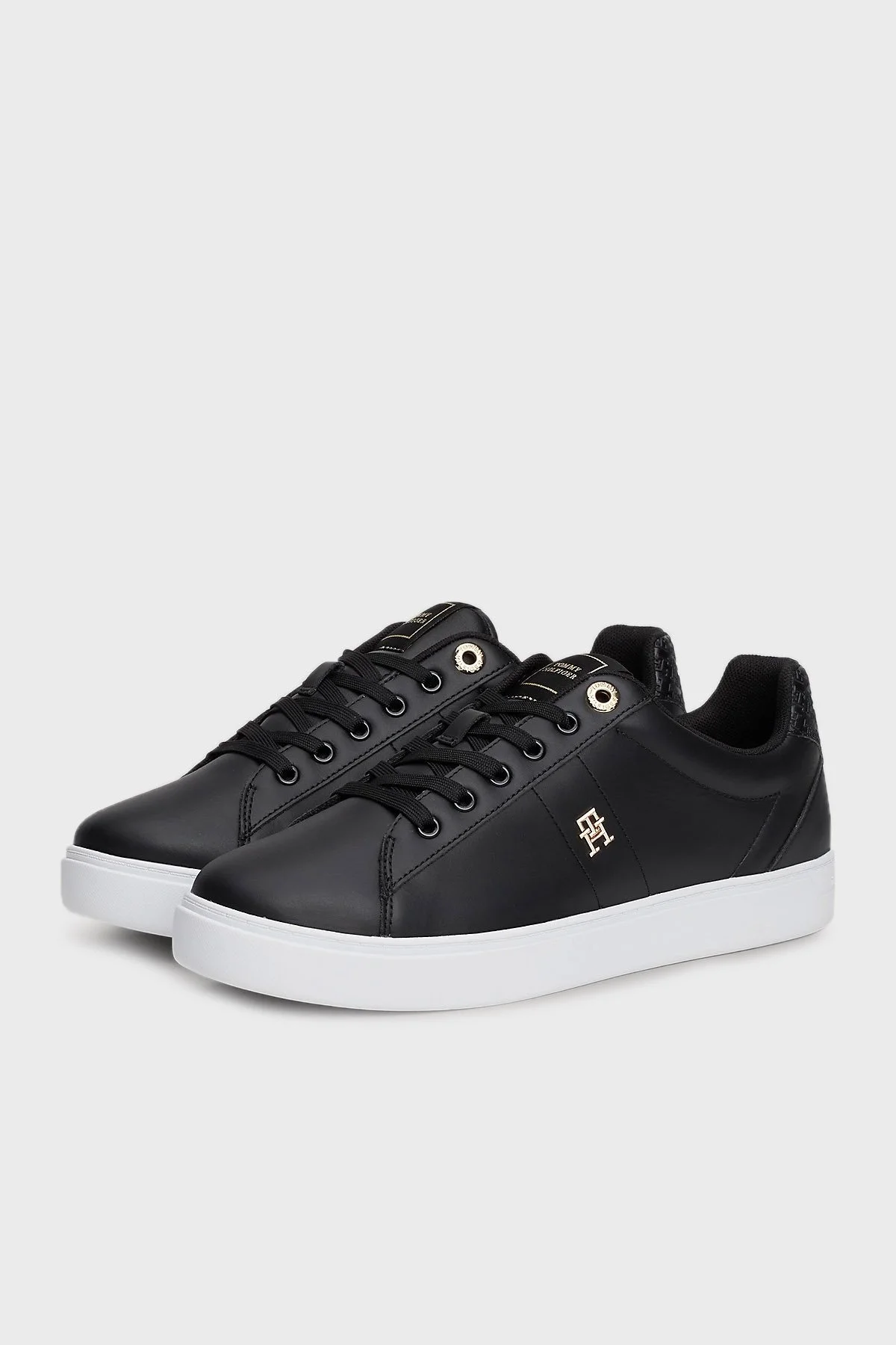 Tommy Hilfiger Esnek Sneaker Bayan Ayakkabı FW0FW07999 BDS SİYAH - 4