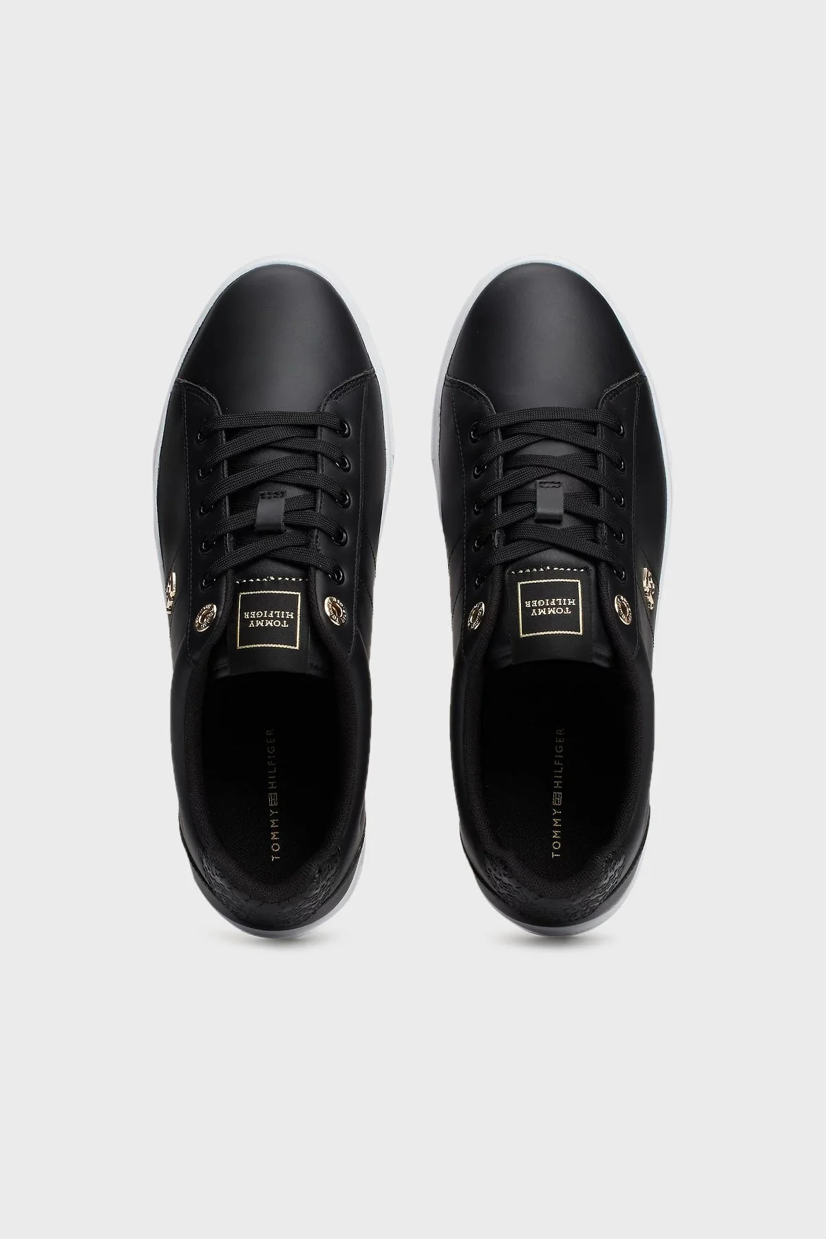 Tommy Hilfiger Esnek Sneaker Bayan Ayakkabı FW0FW07999 BDS SİYAH - 5
