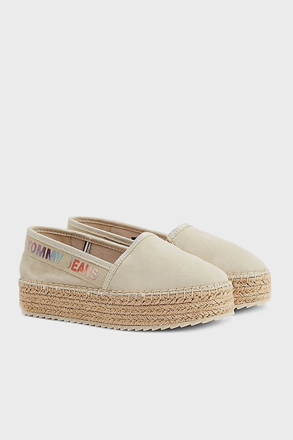 Tommy Hilfiger Espadril Bayan Ayakkabı EN0EN01833 ACM BEJ - 2
