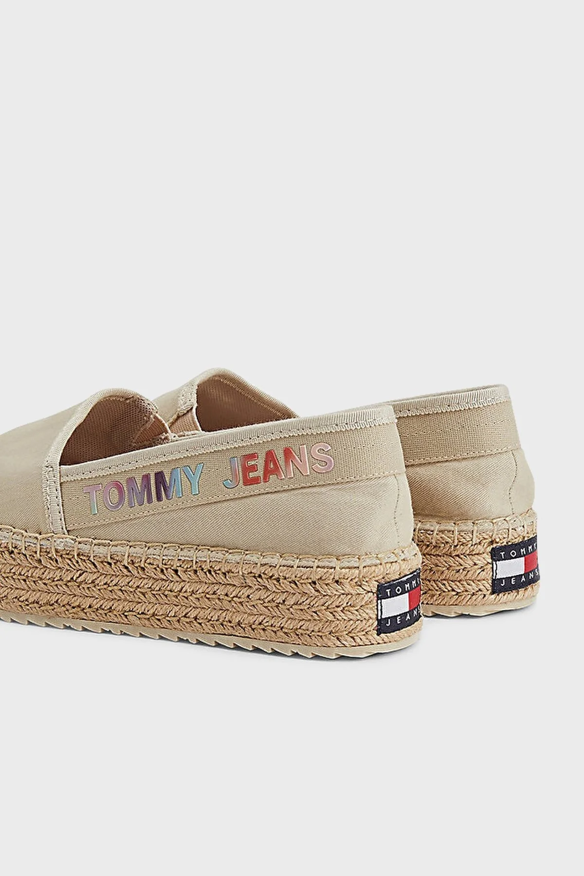 Tommy Hilfiger Espadril Bayan Ayakkabı EN0EN01833 ACM BEJ - 3