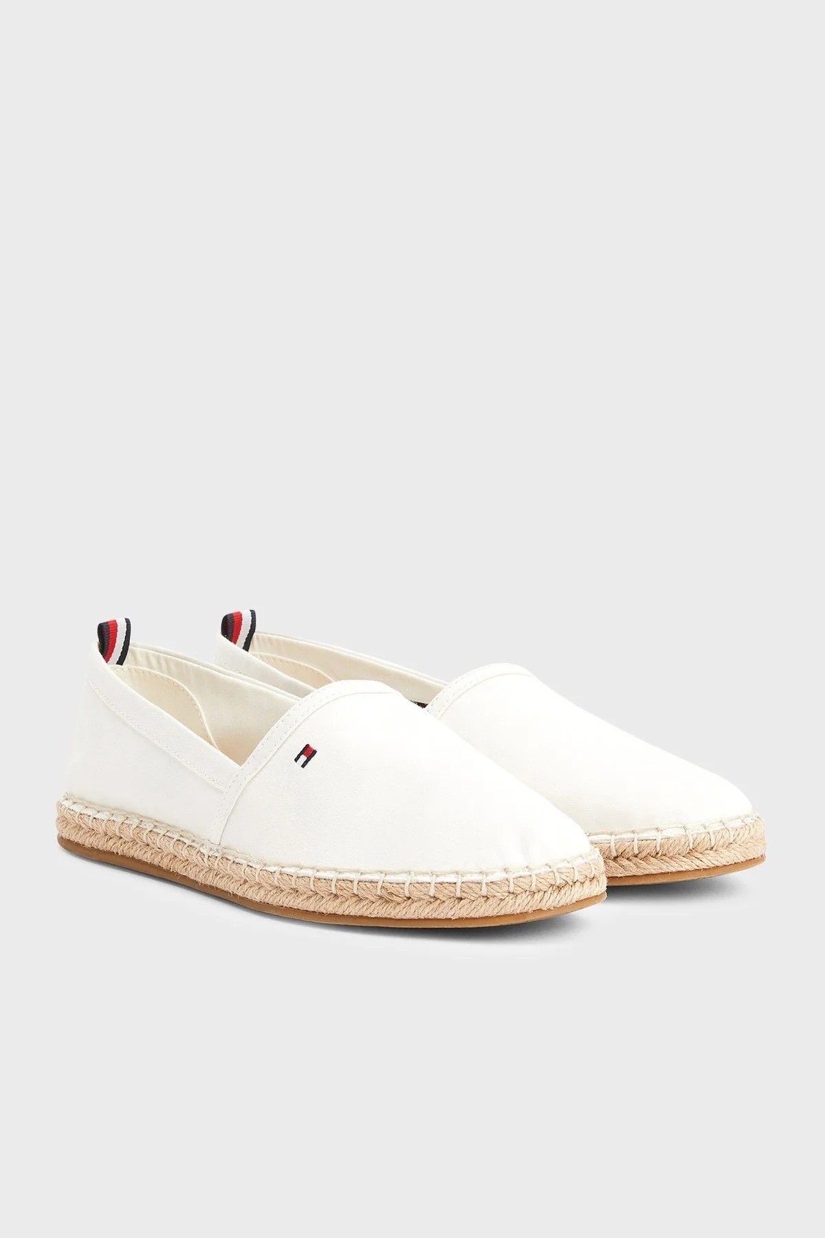 Tommy Hilfiger Espadril Bayan Ayakkabı FW0FW06497 YBI BEYAZ - 3