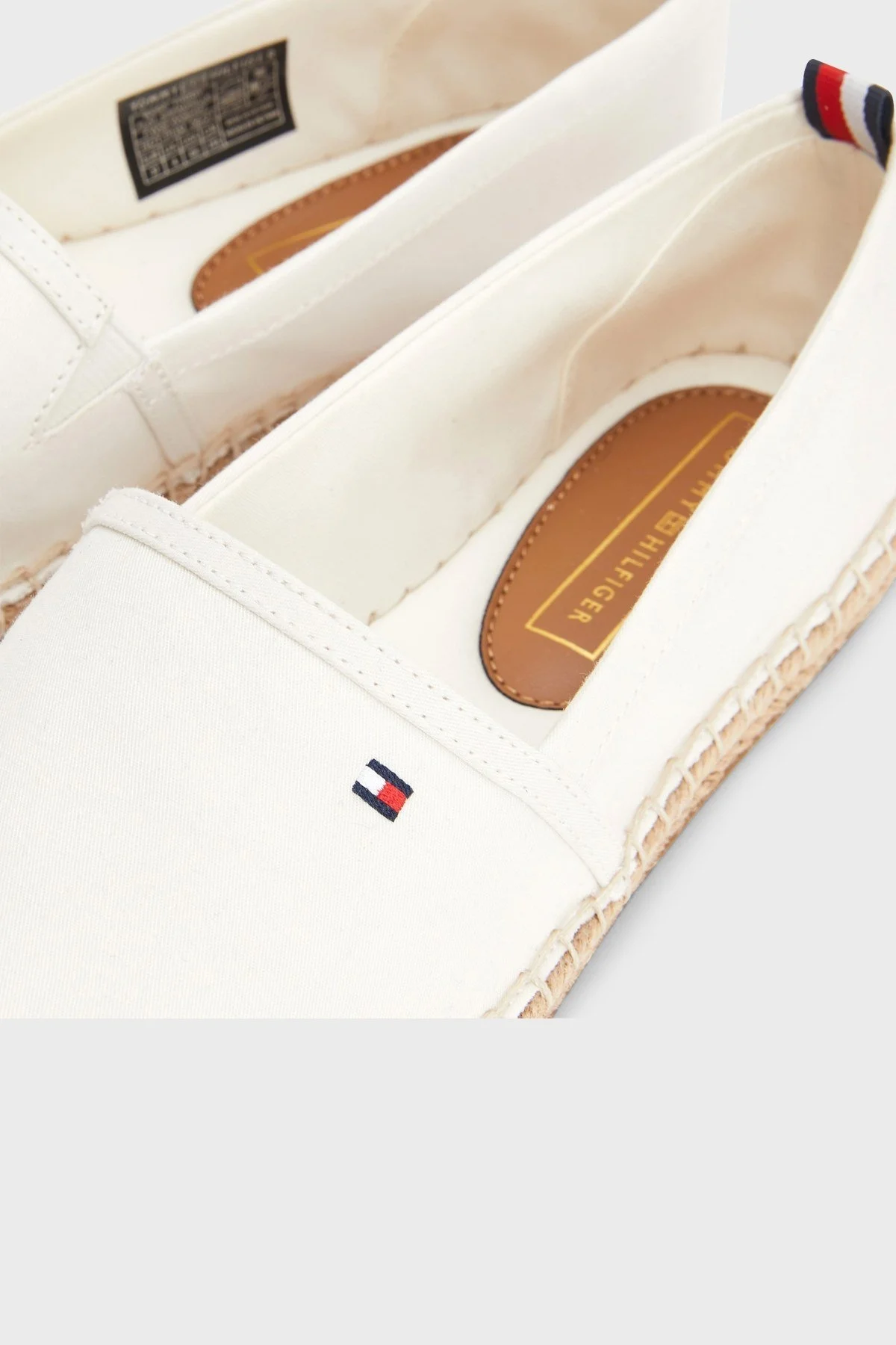 Tommy Hilfiger Espadril Bayan Ayakkabı FW0FW06497 YBI BEYAZ - 6
