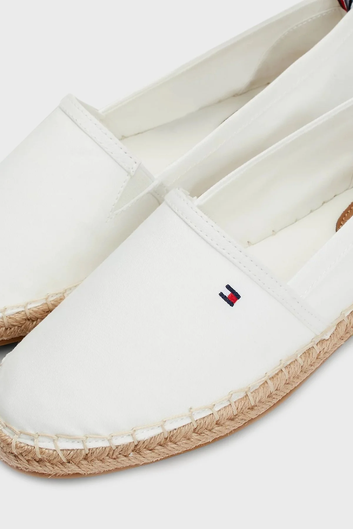 Tommy Hilfiger Espadril Bayan Ayakkabı FW0FW06497 YBL BEYAZ - 7