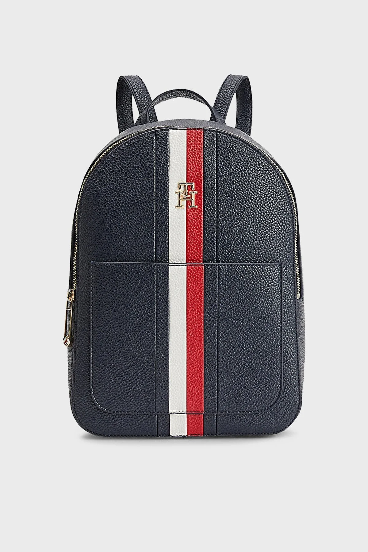 Tommy Hilfiger Fermuarlı Ayarlanabilir Askılı Bayan Sırt Çantası AW0AW14216 DW6 LACİVERT - 1