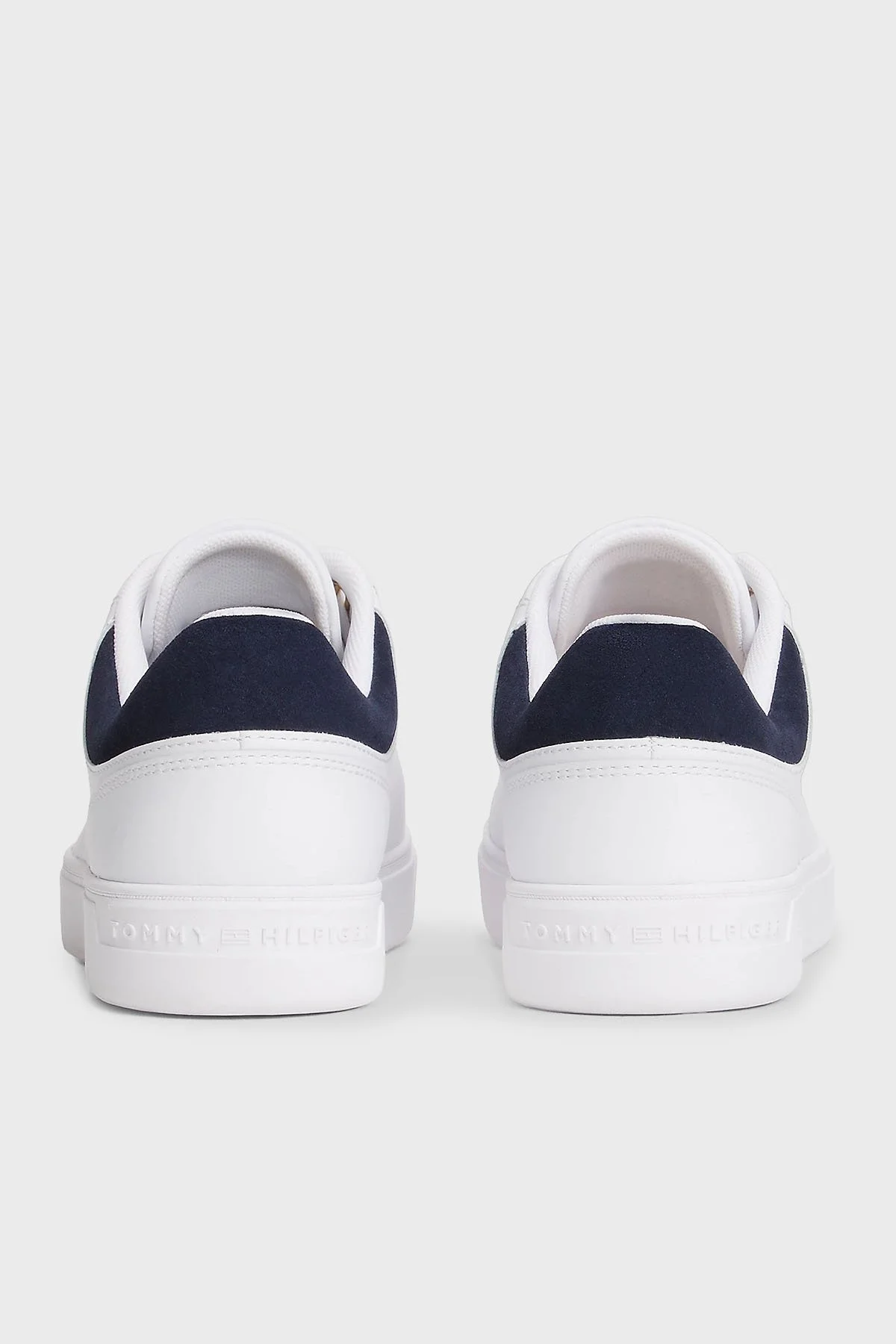Tommy Hilfiger Hakiki Deri Kalın Tabanlı Sneaker Bayan Ayakkabı FW0FW08816 02S BEYAZ - 6