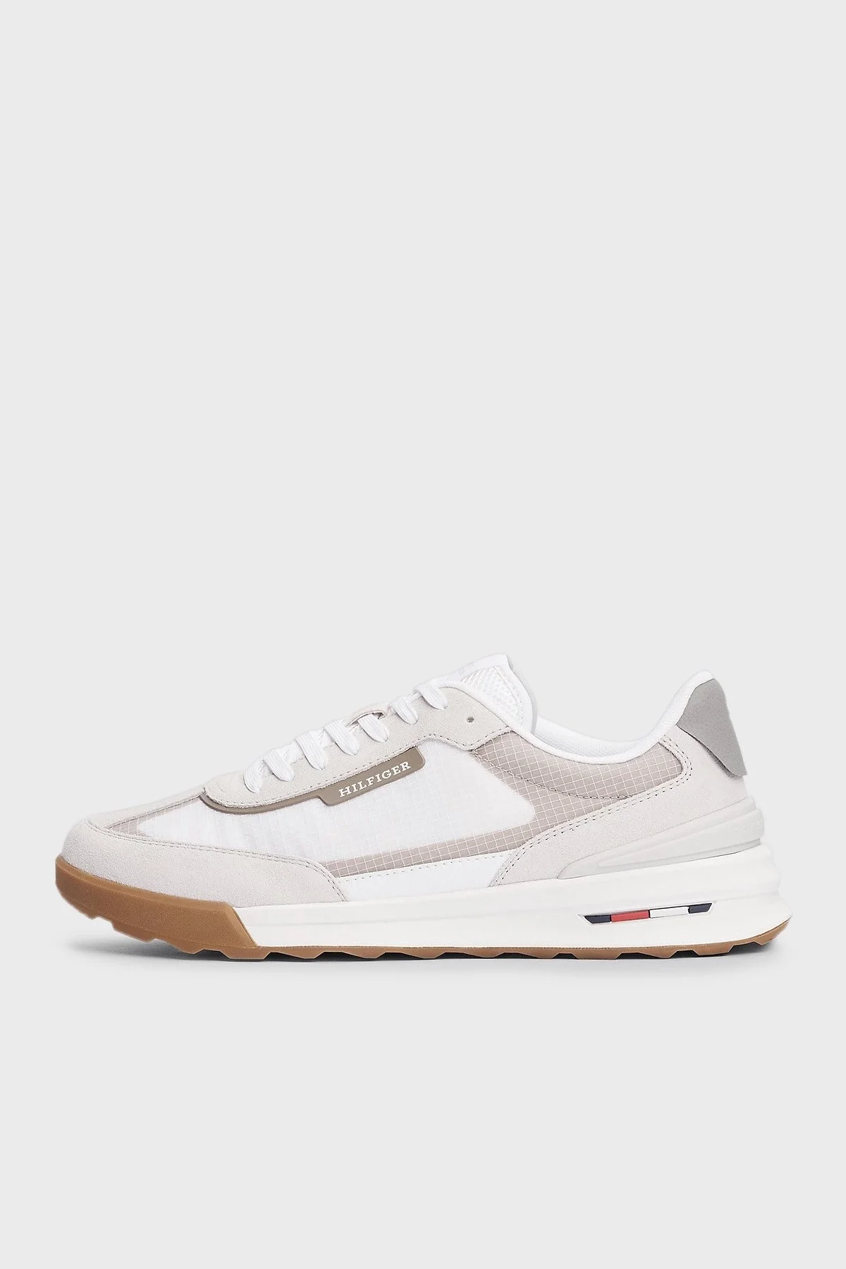 Tommy Hilfiger Hakiki Deri Logolu Erkek Ayakkabı FM0FM05328 YBS BEYAZ - 2