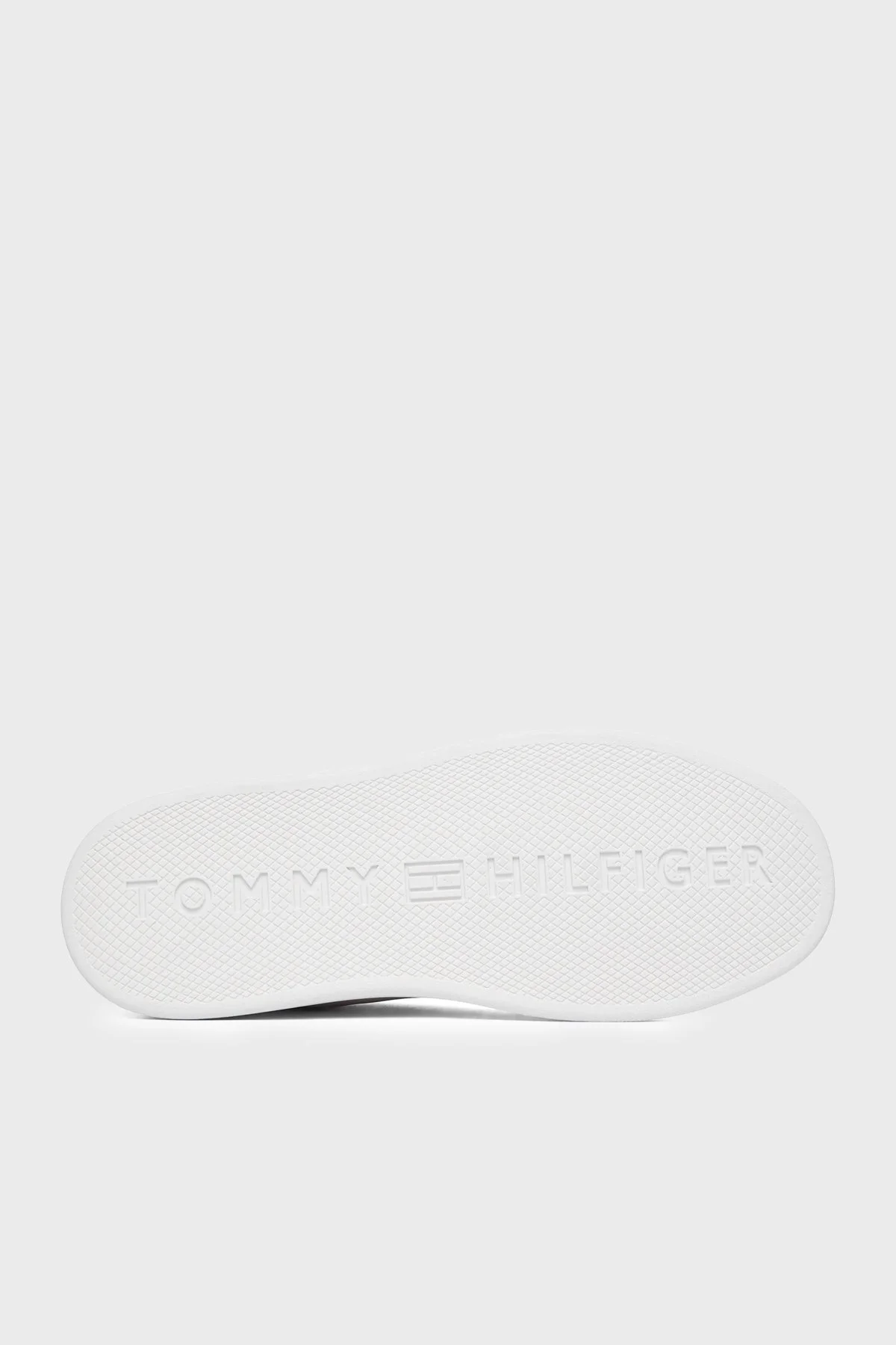 Tommy Hilfiger Hakiki Deri Logolu Sneaker Bayan Ayakkabı FW0FW08948 0F5 BEJ - 6