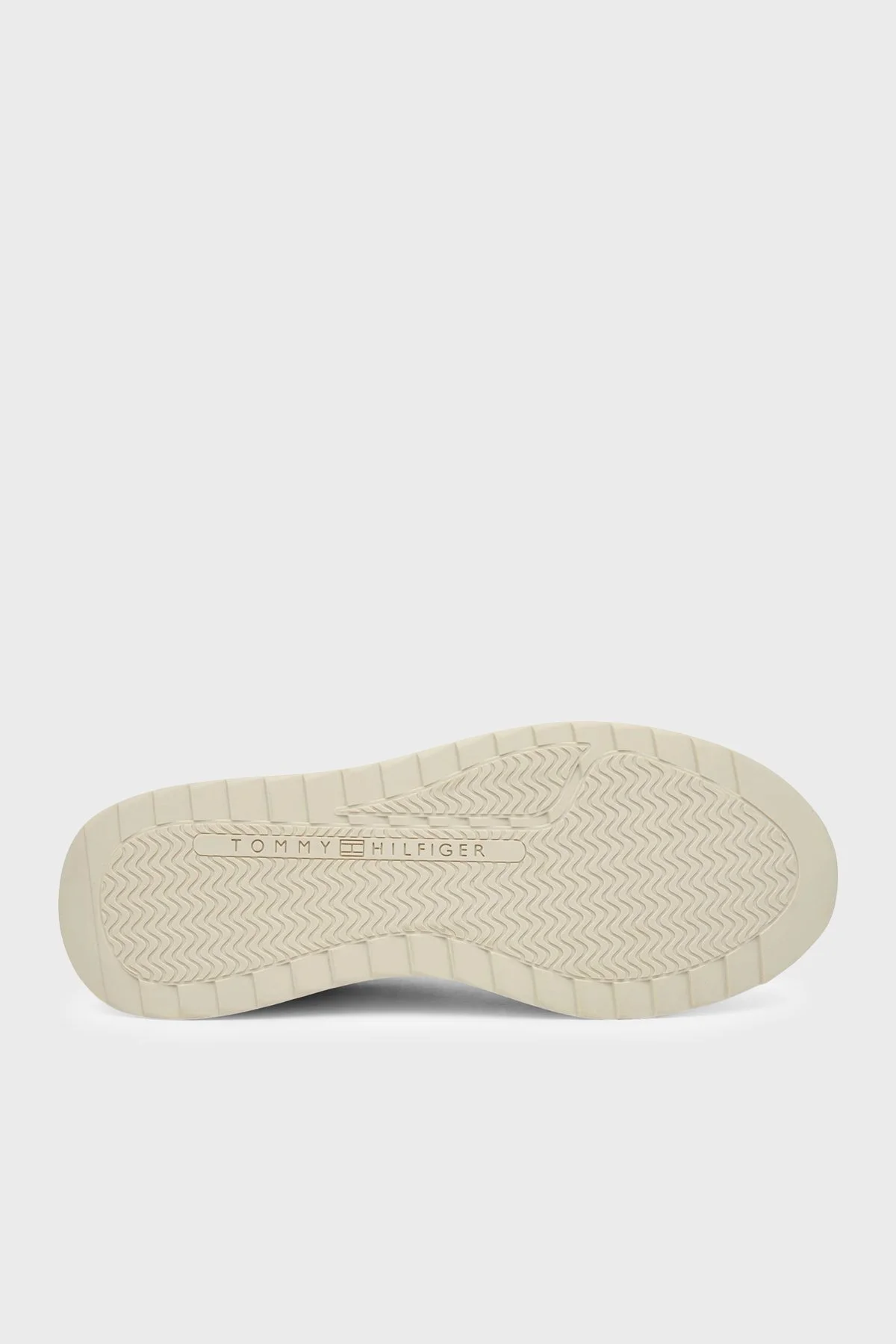 Tommy Hilfiger Hakiki Deri Logolu Sneaker Kadın Ayakkabı FW0FW09267 YBS BEYAZ - 5