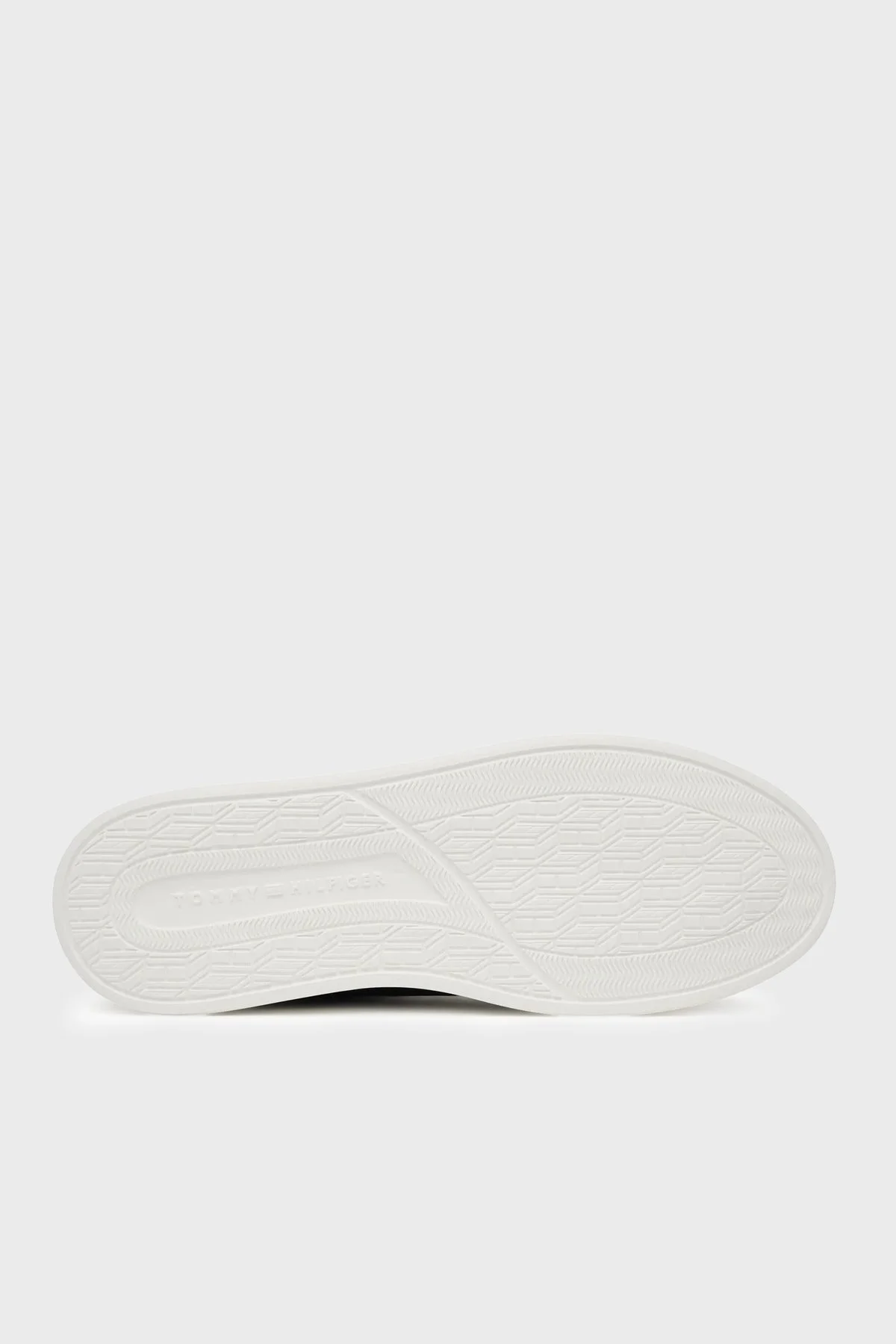 Tommy Hilfiger Hakiki Deri Logolu Sneaker Erkek Ayakkabı FM0FM05837 BDS SİYAH - 6