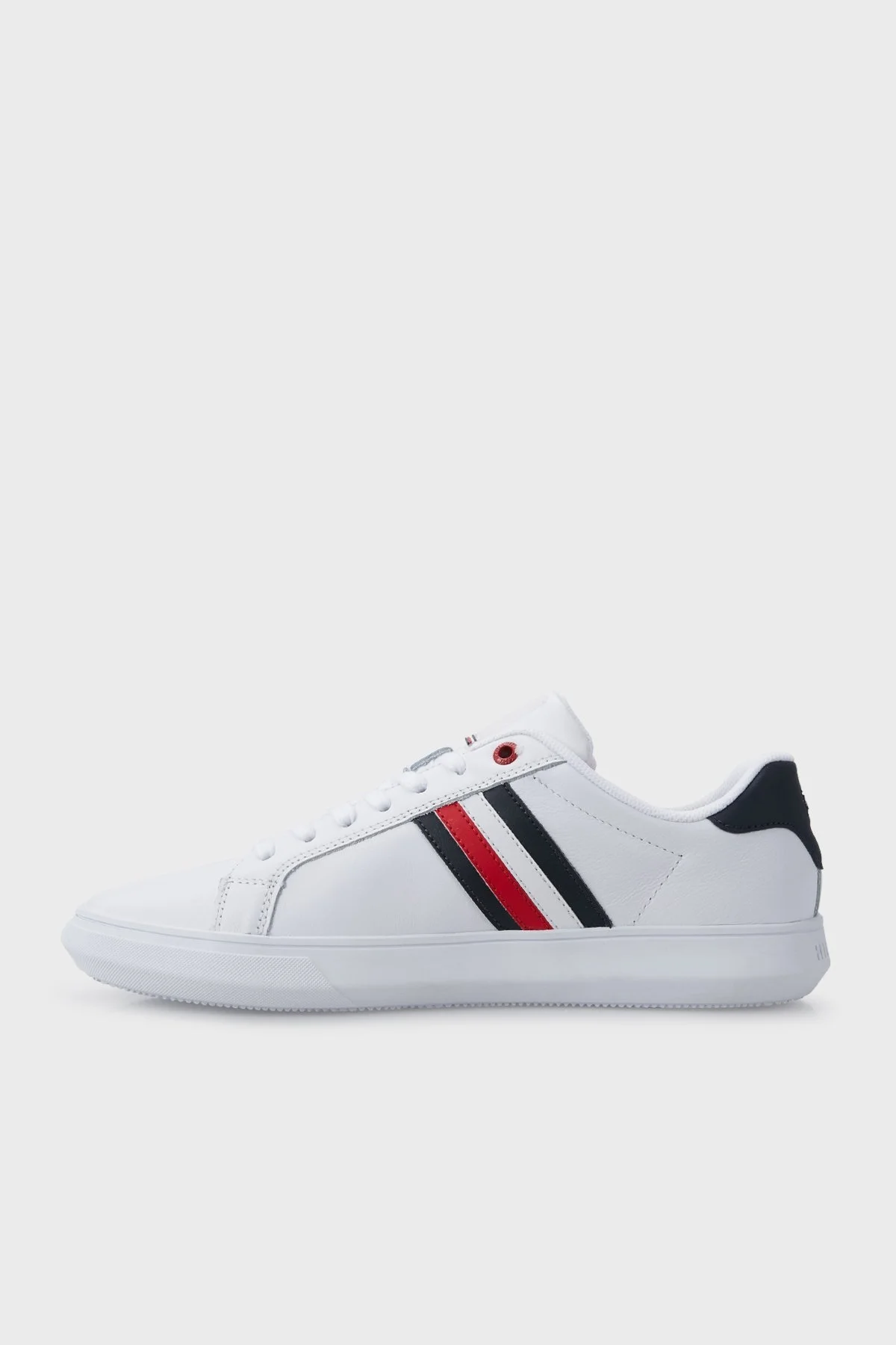 Tommy Hilfiger Hakiki Deri Sneaker Erkek Ayakkabı FM0FM02668 YBS BEYAZ - 2
