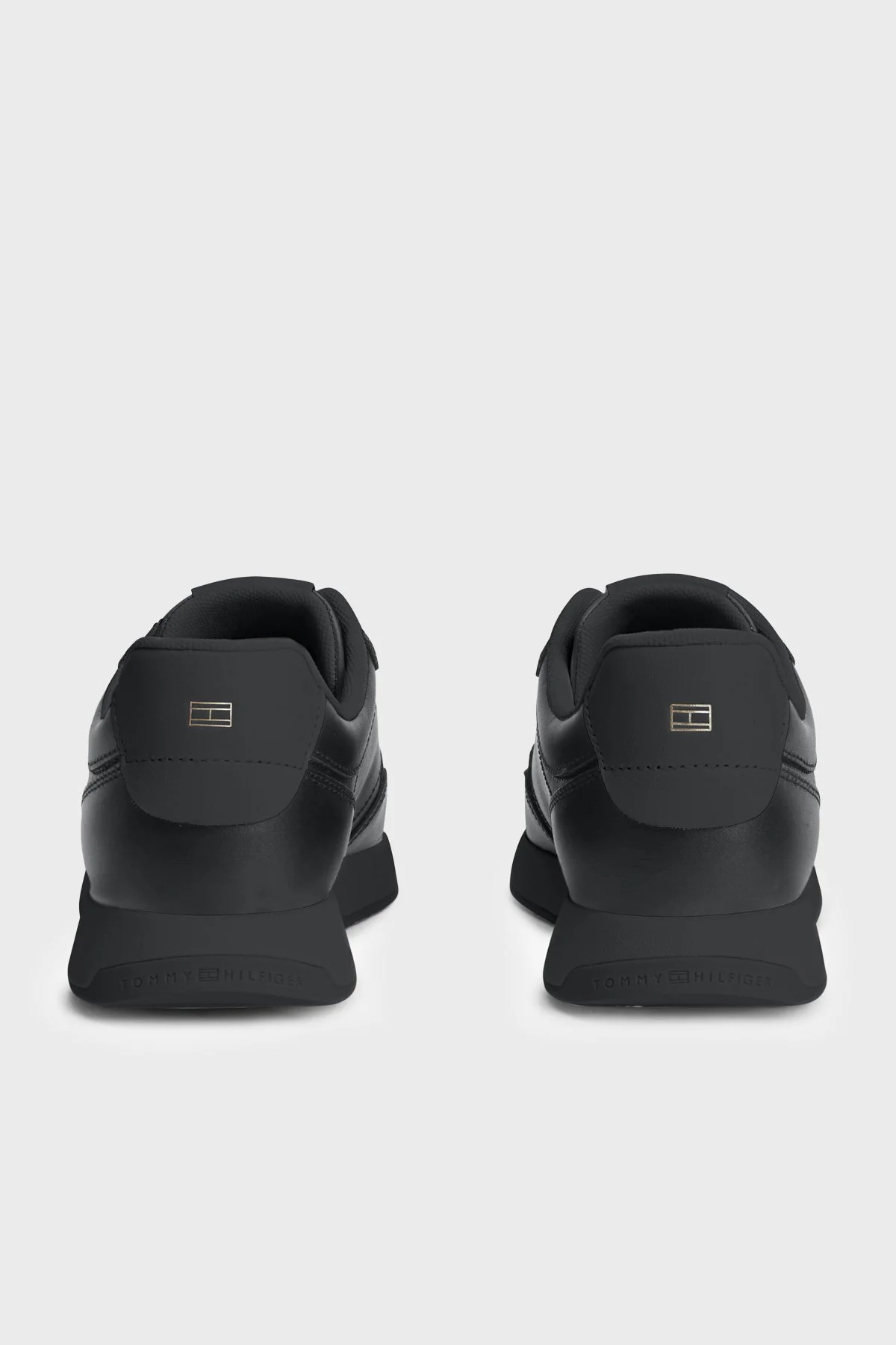 Tommy Hilfiger Hakiki Deri Sneaker Kadın Ayakkabı FW0FW09411 BDS Siyah - 5
