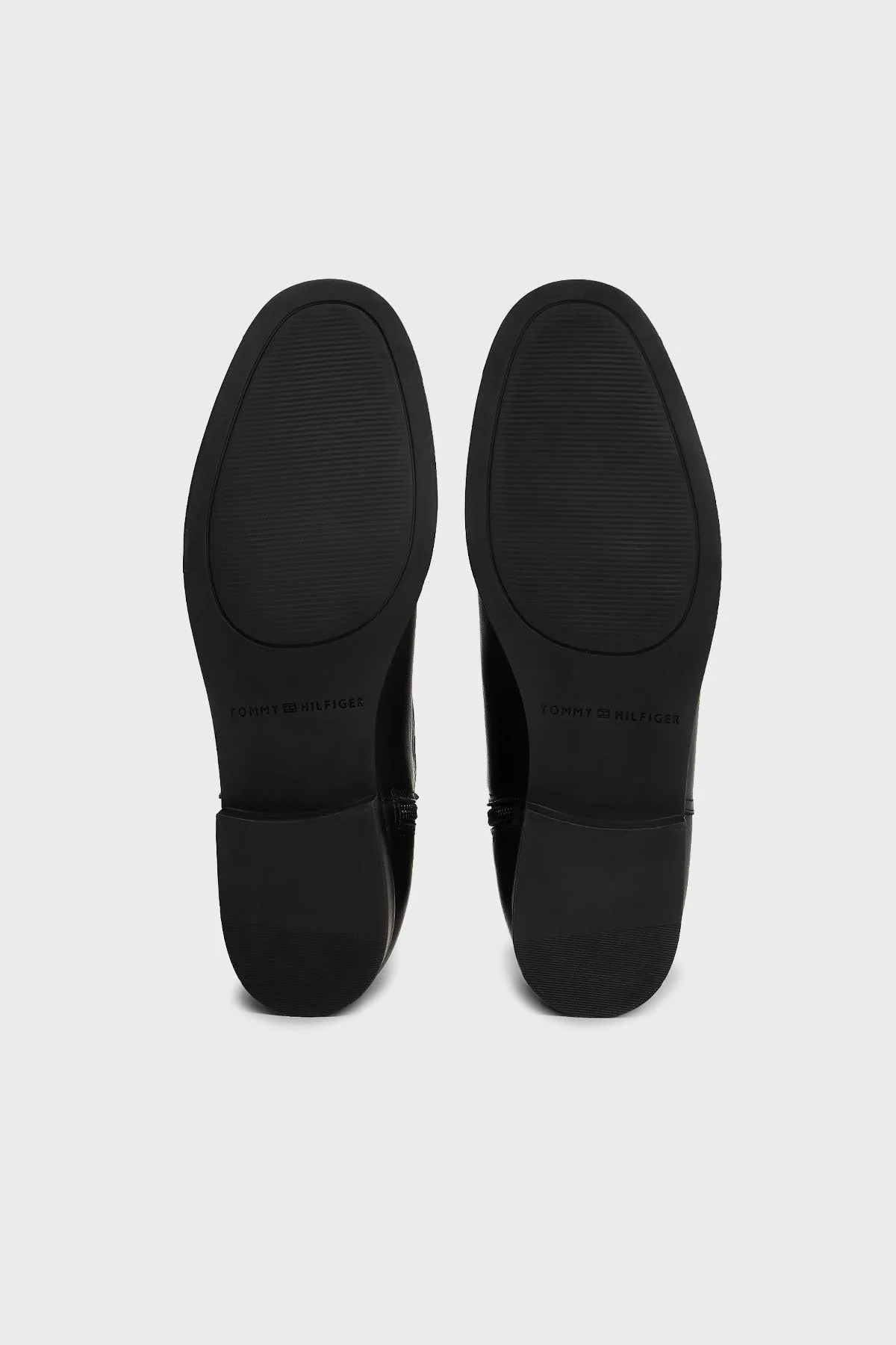 Tommy Hilfiger Hakiki Deri Tokalı Fermuarlı Bayan Bot FW0FW08781 BDS SİYAH - 7