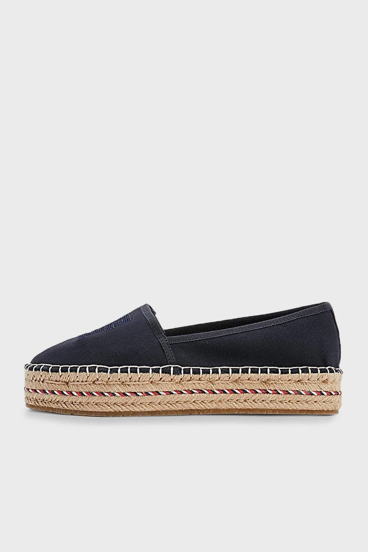 Tommy Hilfiger Hasır Detaylı Espadril Bayan Ayakkabı FW0FW07014 DW6 LACİVERT - 2