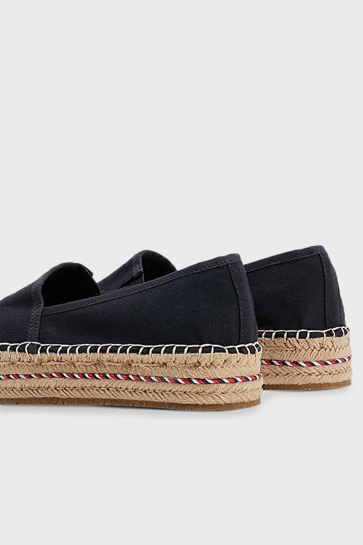 Tommy Hilfiger Hasır Detaylı Espadril Bayan Ayakkabı FW0FW07014 DW6 LACİVERT - 6