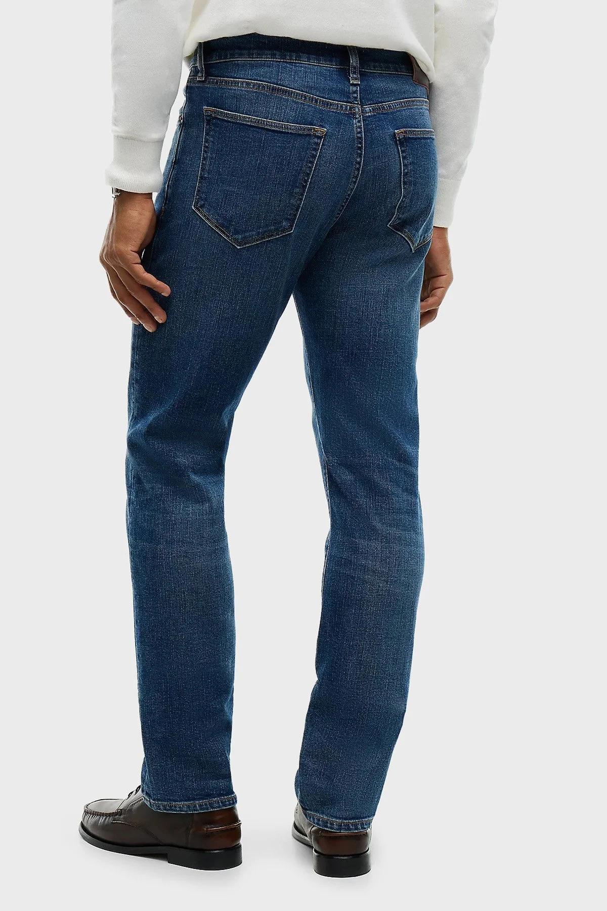 Tommy Hilfiger Jeans Erkek Kot Pantolon MW0MW44925 1A8 Mavi - 3
