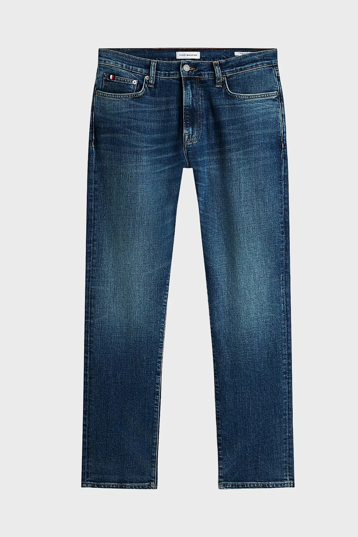 Tommy Hilfiger Jeans Erkek Kot Pantolon MW0MW44925 1A8 Mavi - 7