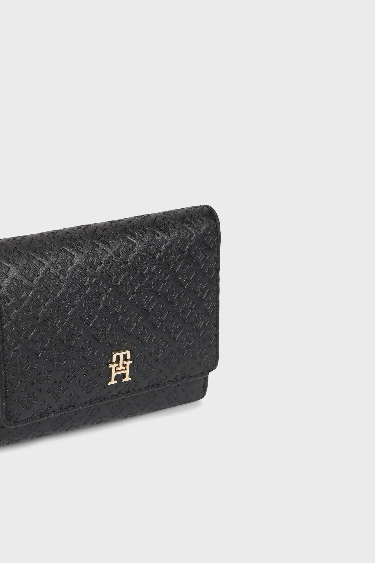 Tommy Hilfiger Kabartma Logolu Kadın Cüzdan AW0AW18484 BDS SİYAH - 6