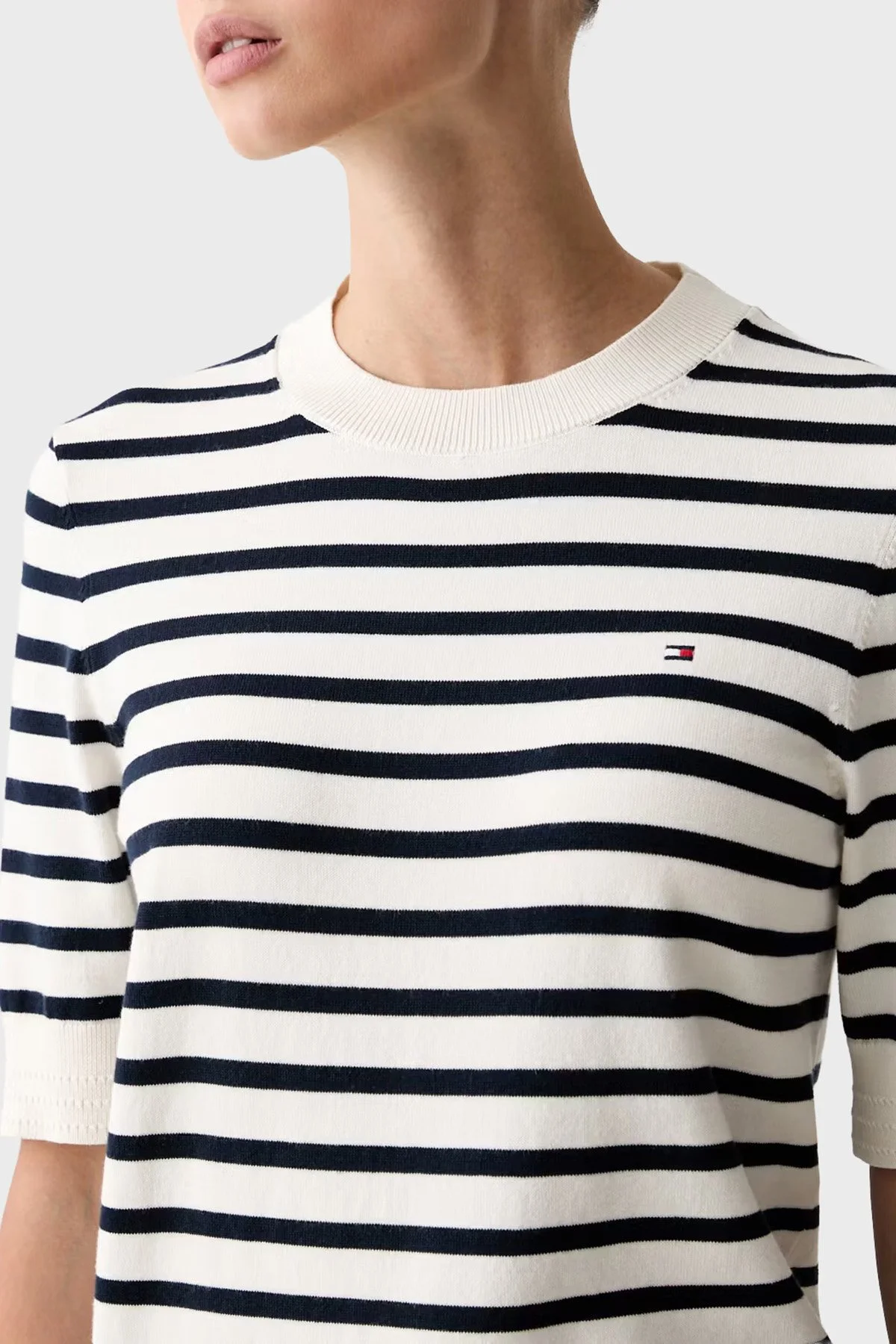 Tommy Hilfiger Kadın Kazak WW0WW49705 0AG Bej - 4