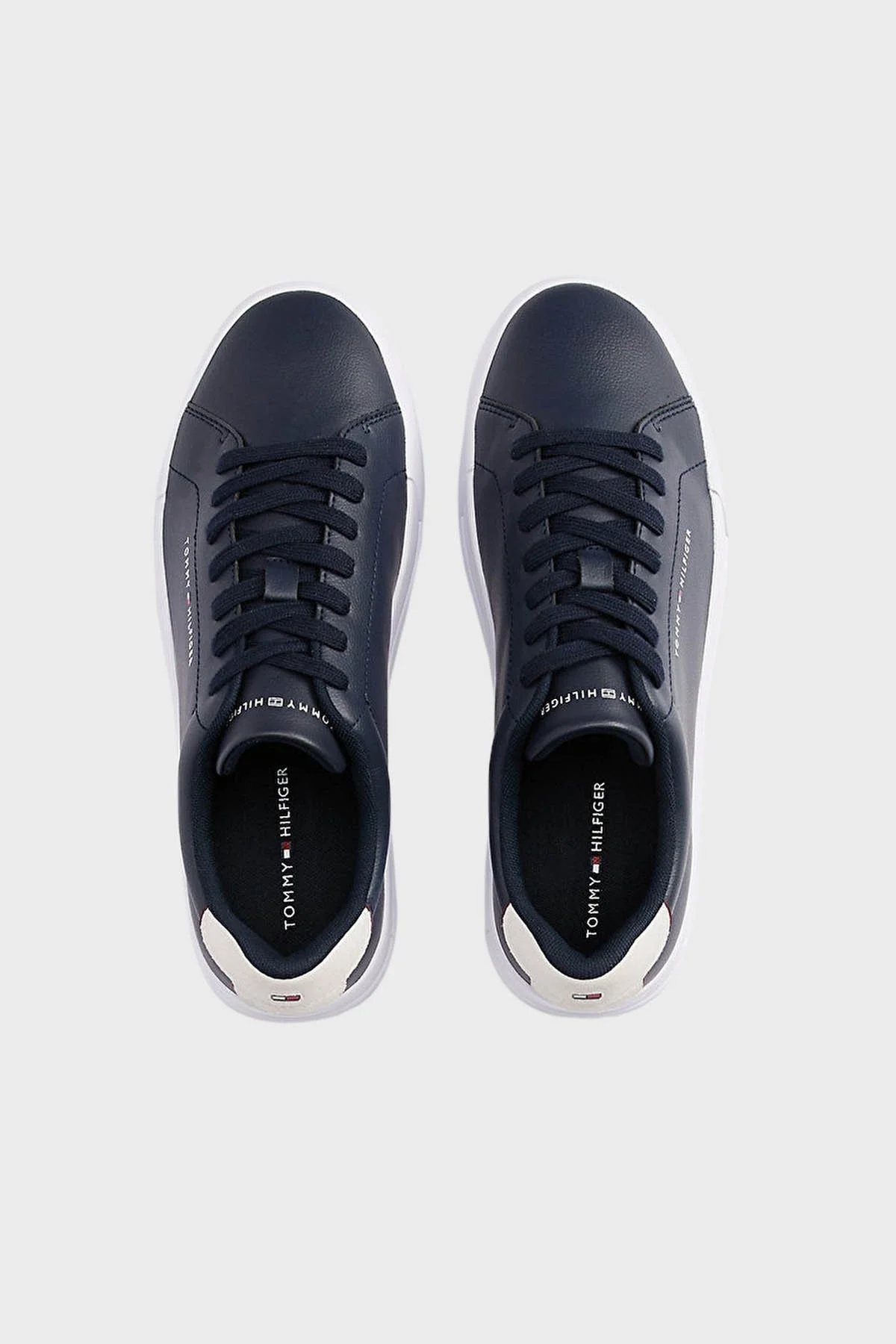 Tommy Hilfiger Kalın Tabanlı Logolu Sneaker Erkek Ayakkabı FM0FM05367 DW5 LACİVERT - 3