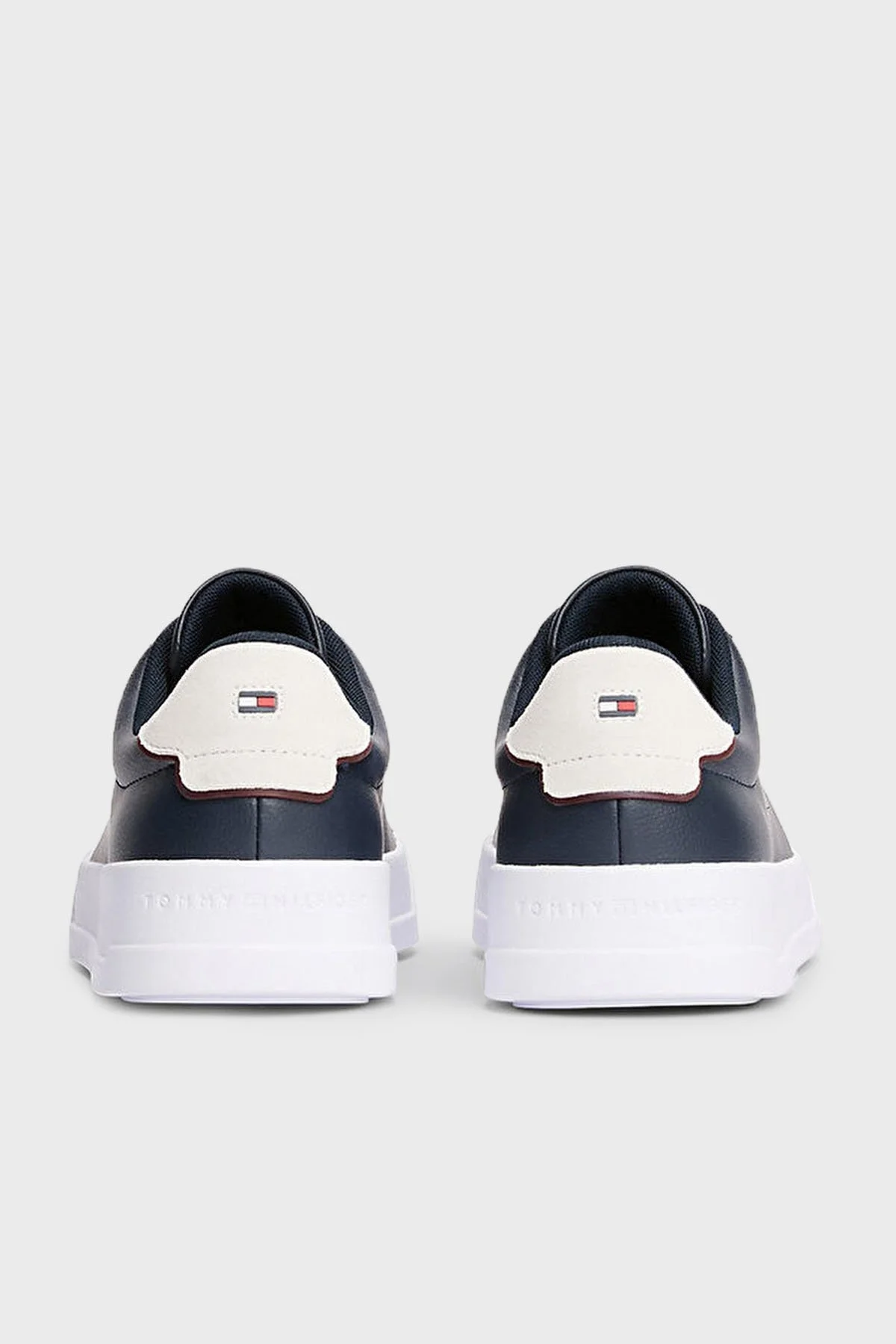 Tommy Hilfiger Kalın Tabanlı Logolu Sneaker Erkek Ayakkabı FM0FM05367 DW5 LACİVERT - 4
