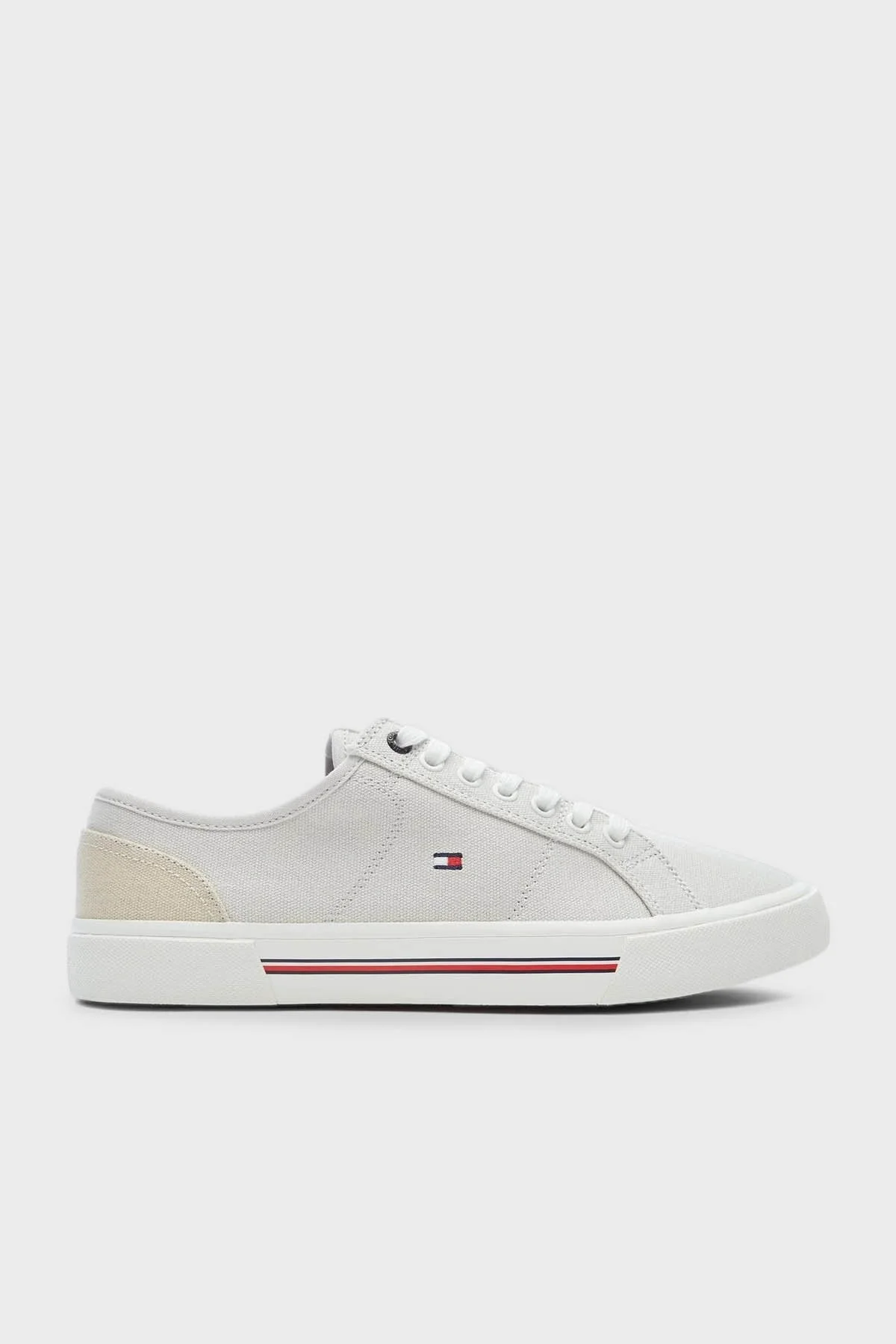 Tommy Hilfiger Kanvas Sneaker Erkek Ayakkabı FM0FM04560 AEP TAŞ - 1