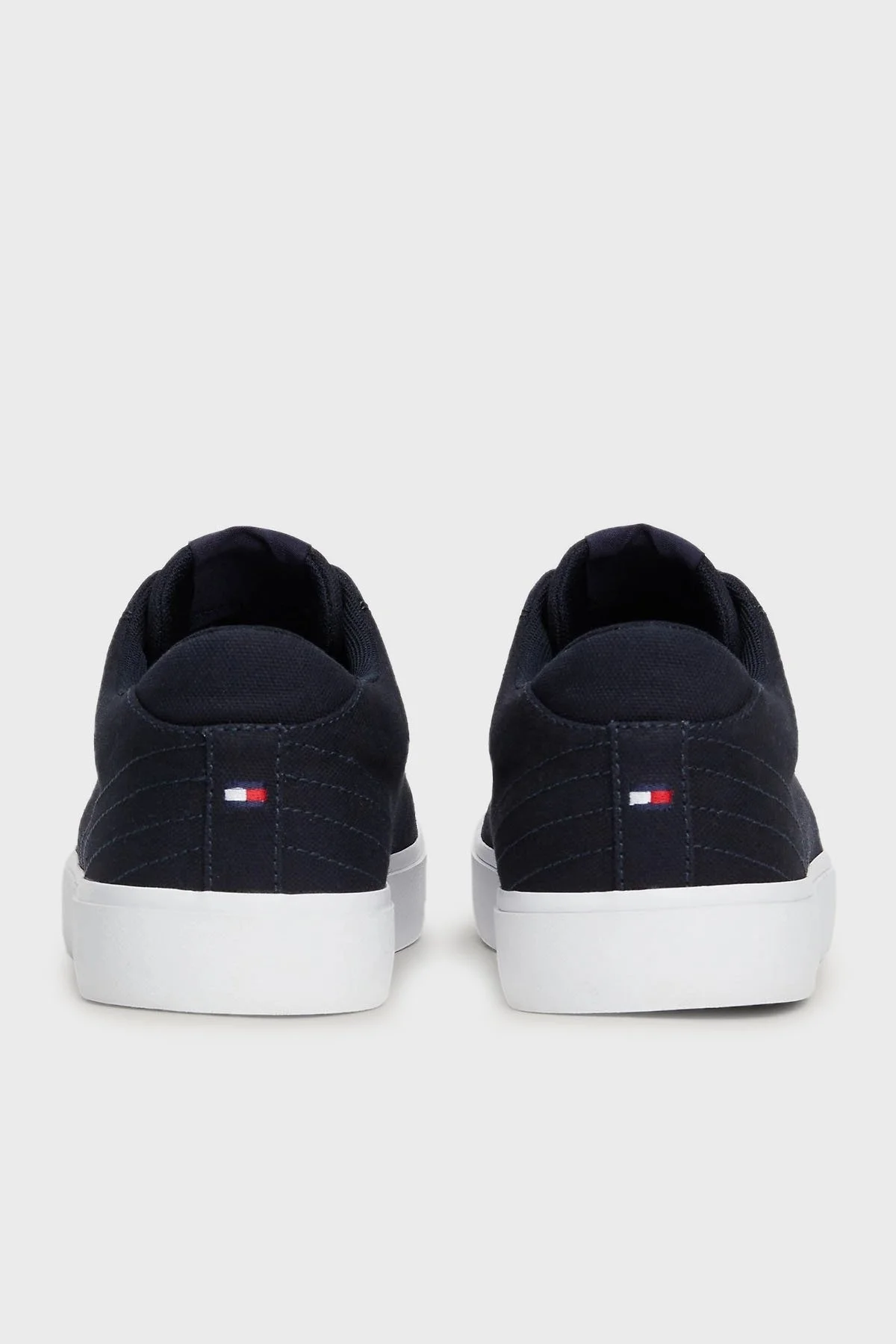 Tommy Hilfiger Kanvas Sneaker Erkek Ayakkabı FM0FM04882 DW5 LACİVERT - 4