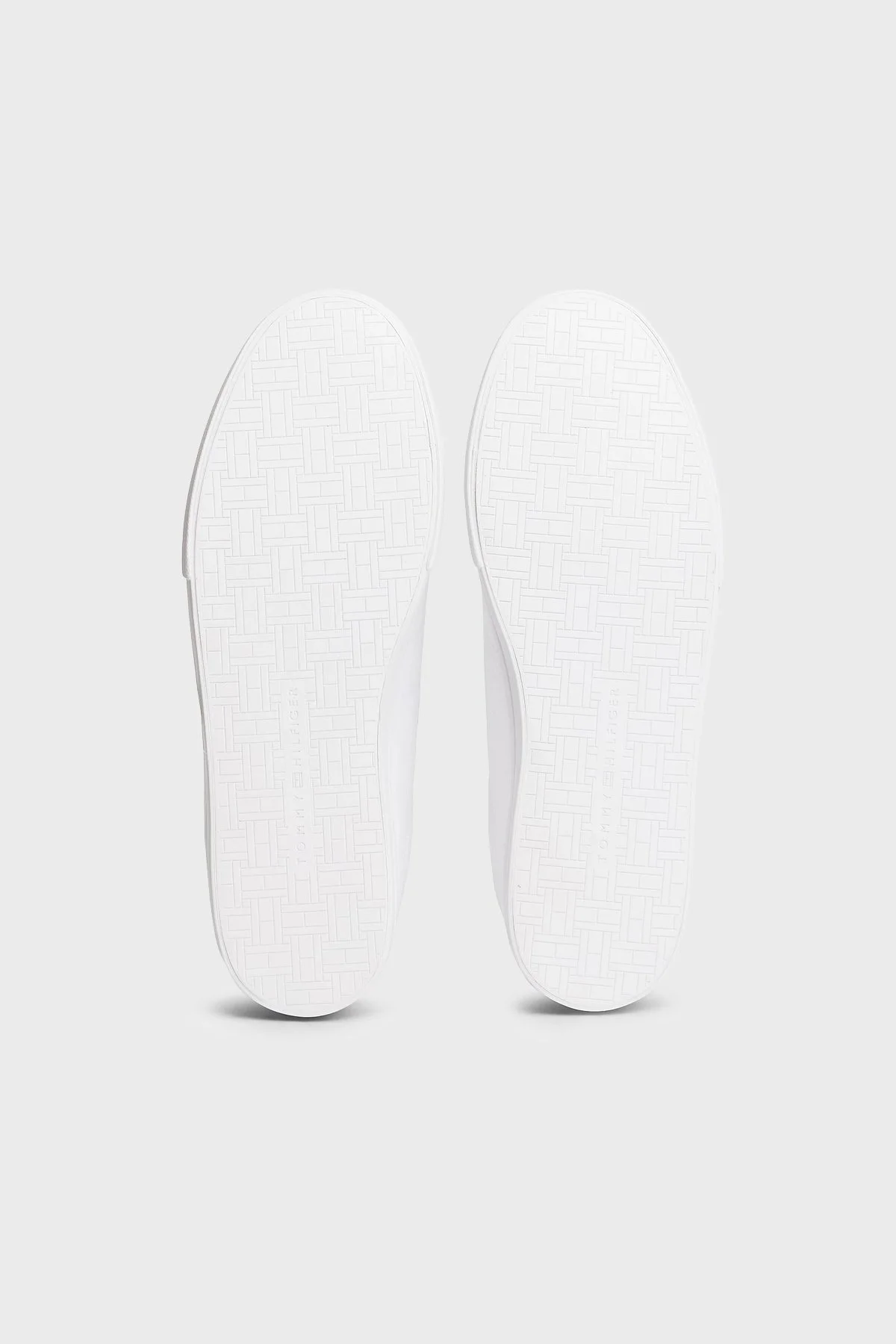 Tommy Hilfiger Kanvas Sneaker Erkek Ayakkabı FM0FM05688 YBS BEYAZ - 6