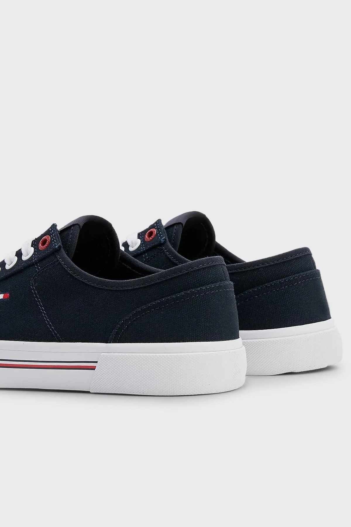 Tommy Hilfiger Kanvas Spor Erkek Ayakkabı FM0FM04560 DW5 LACİVERT - 5