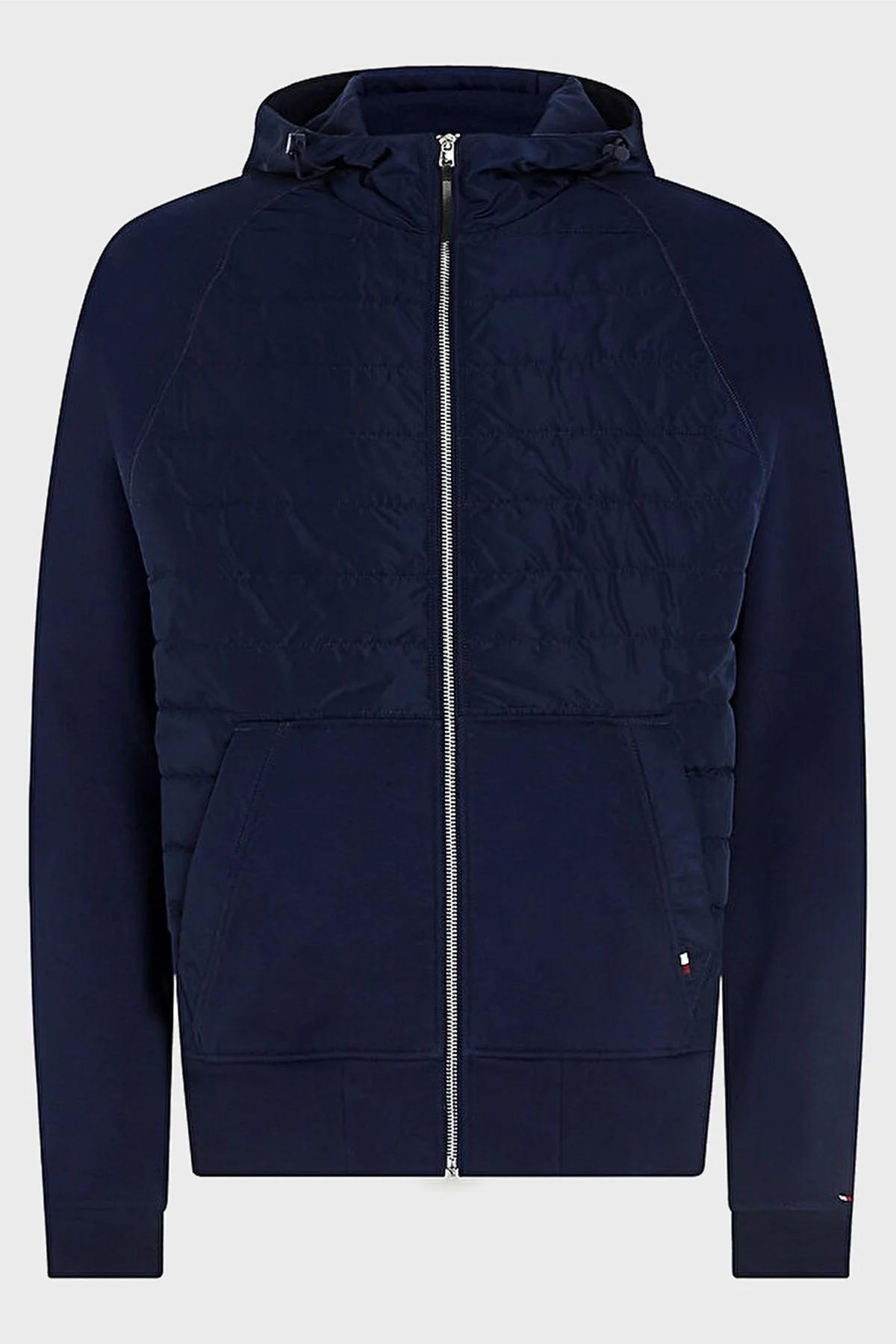 Tommy Hilfiger Kapitone Detaylı Pamuk Karışımlı Regular Fit Erkek Ceket MW0MW32669 DW5 LACİVERT - 5