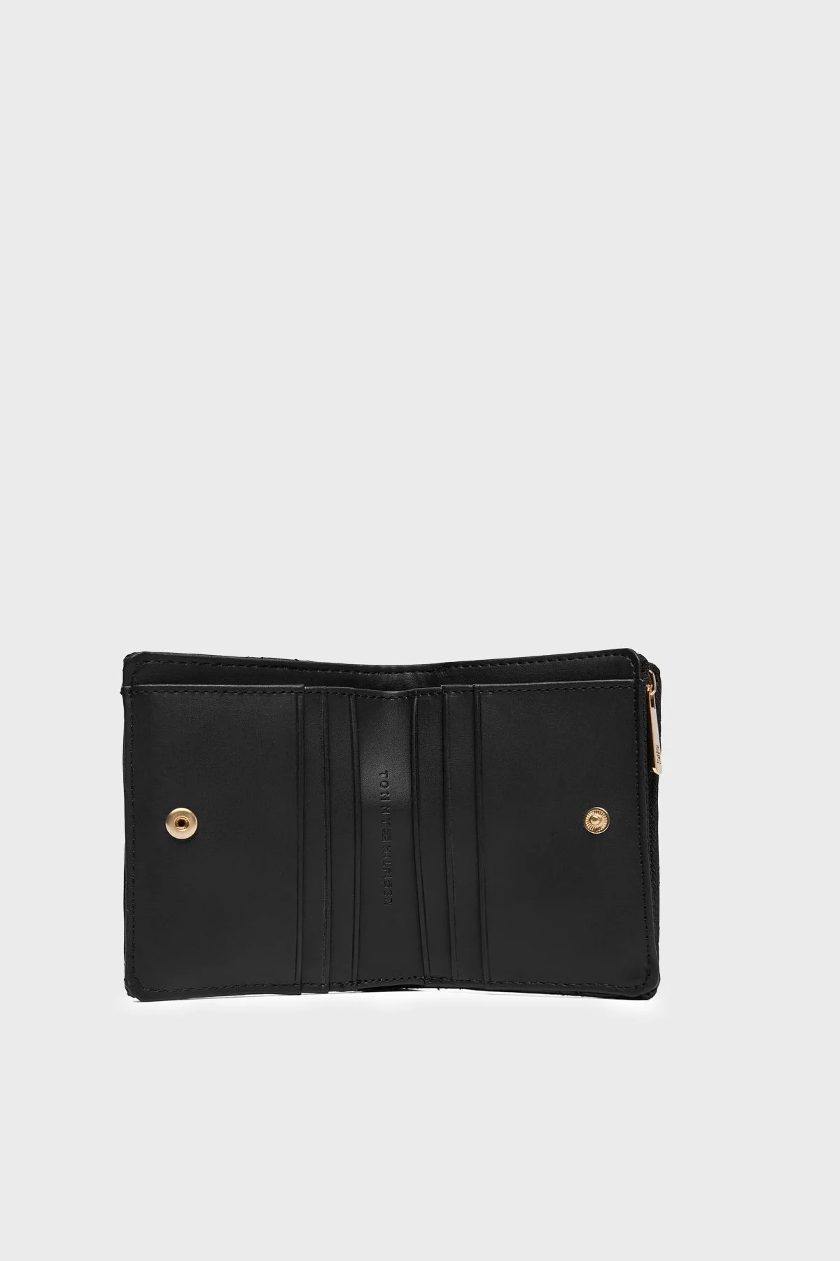 Tommy Hilfiger Kapitoneli Kadın Cüzdan AW0AW18701 BDS Siyah - 3