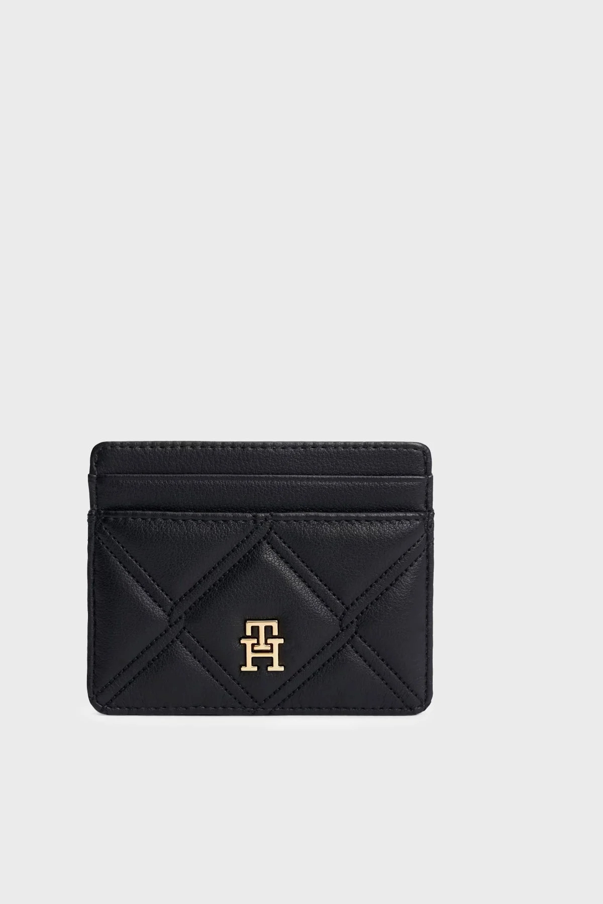 Tommy Hilfiger Kapitoneli Kadın Kartlık AW0AW18700 BDS Siyah - 1