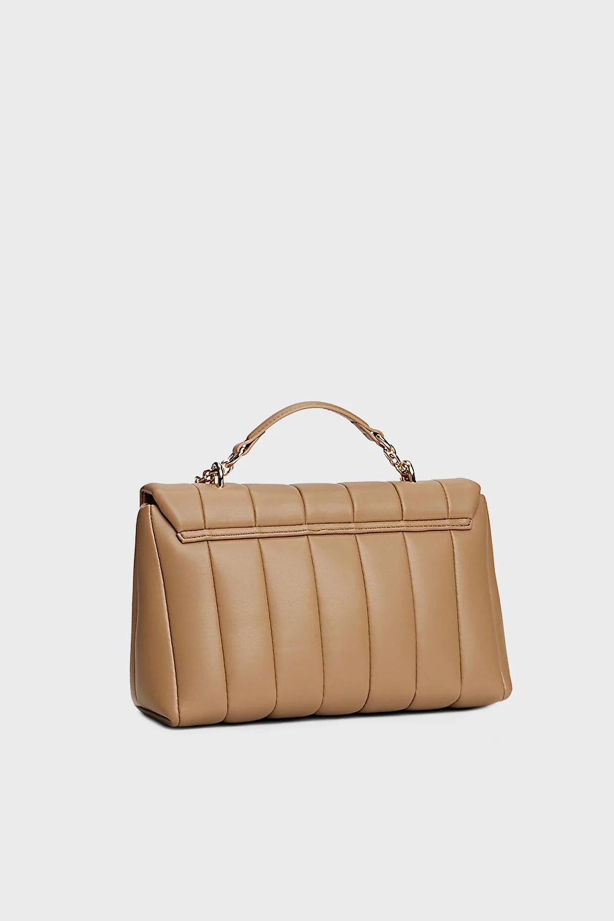 Tommy Hilfiger Kapitoneli Logolu Ayarlanabilir Zincir Askılı Bayan Çanta AW0AW17669 RBC KOYU HAKİ - 3