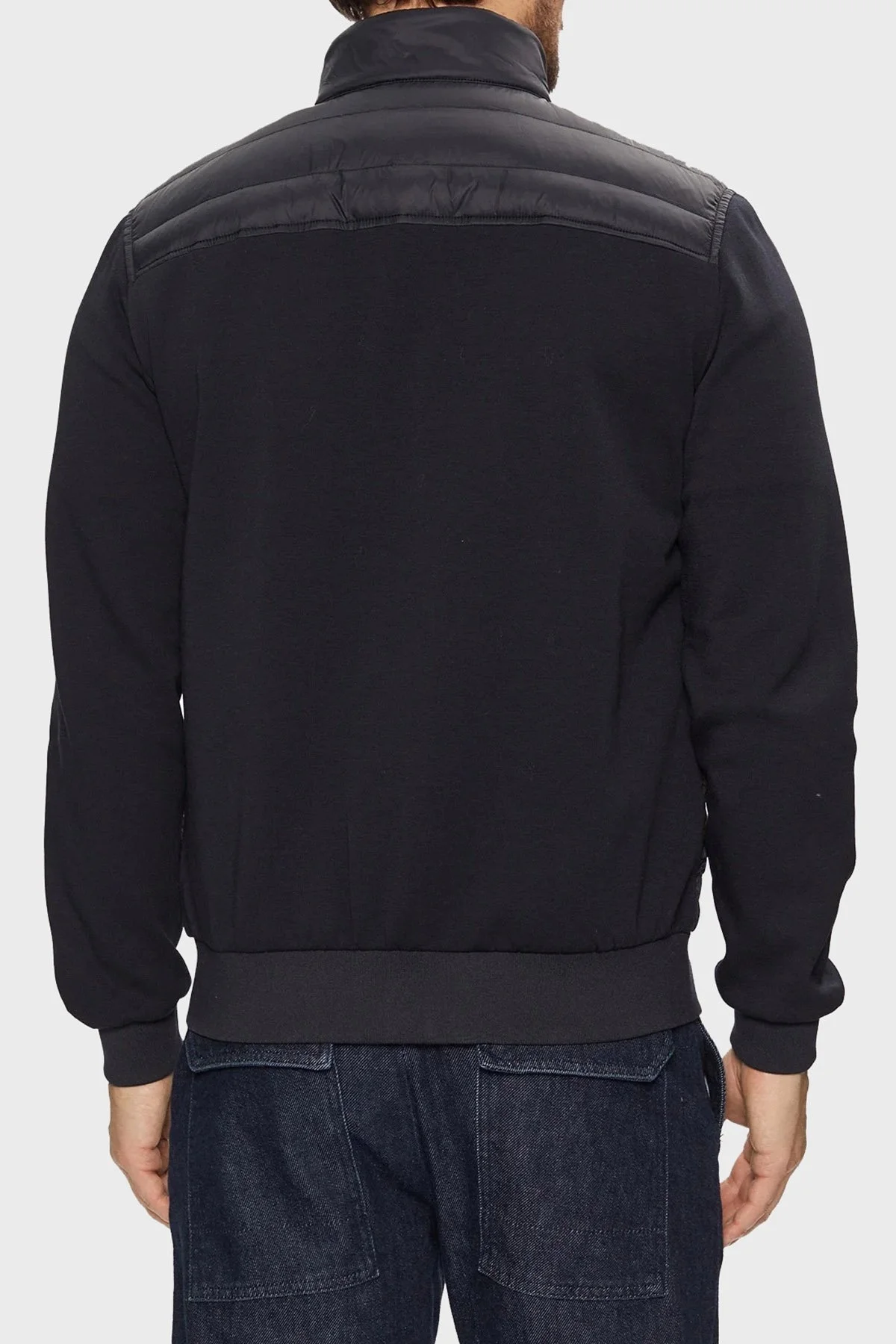 Tommy Hilfiger Kapitoneli Pamuklu Regular Fit Dik Yaka Erkek Ceket MW0MW37461 DW5 LACİVERT - 9