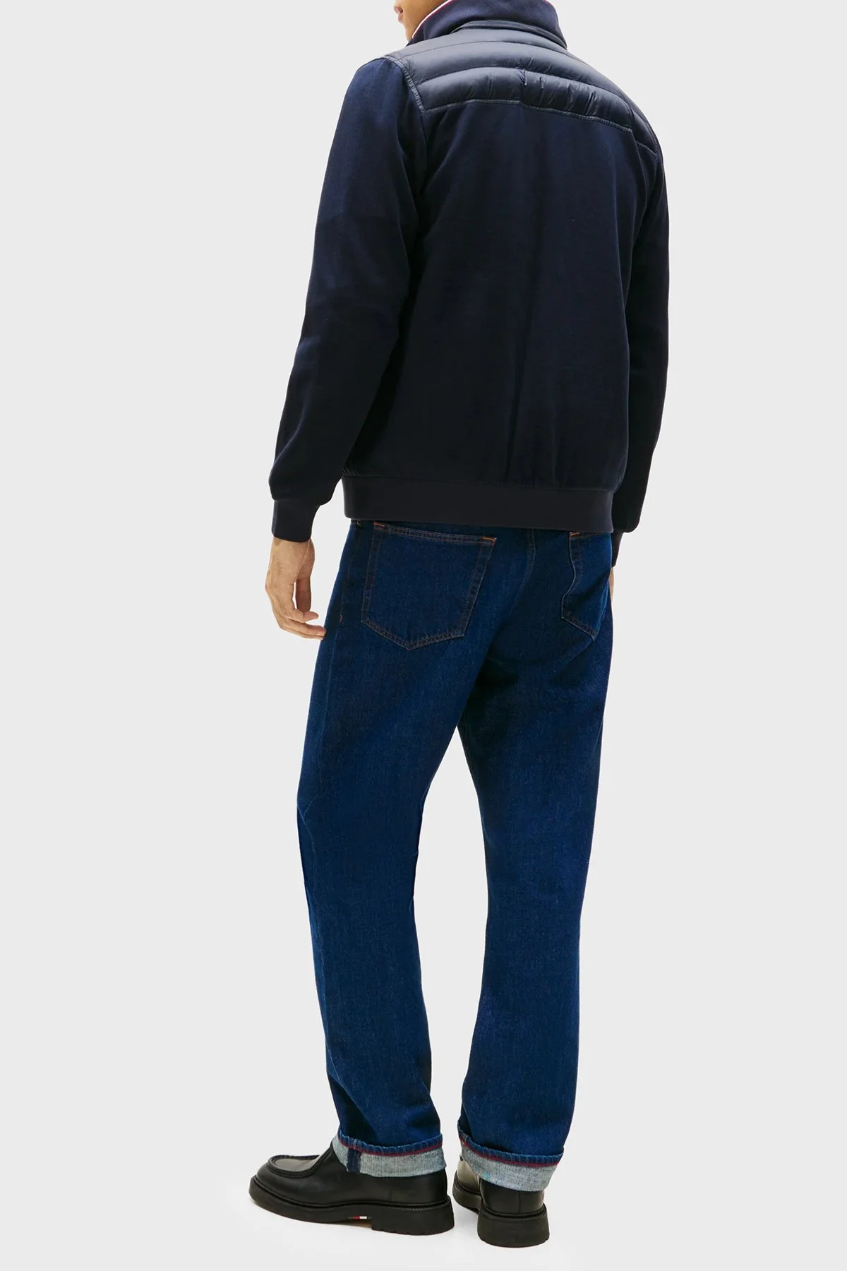 Tommy Hilfiger Kapitoneli Pamuklu Regular Fit Dik Yaka Erkek Ceket MW0MW41329 DW5 LACİVERT - 2