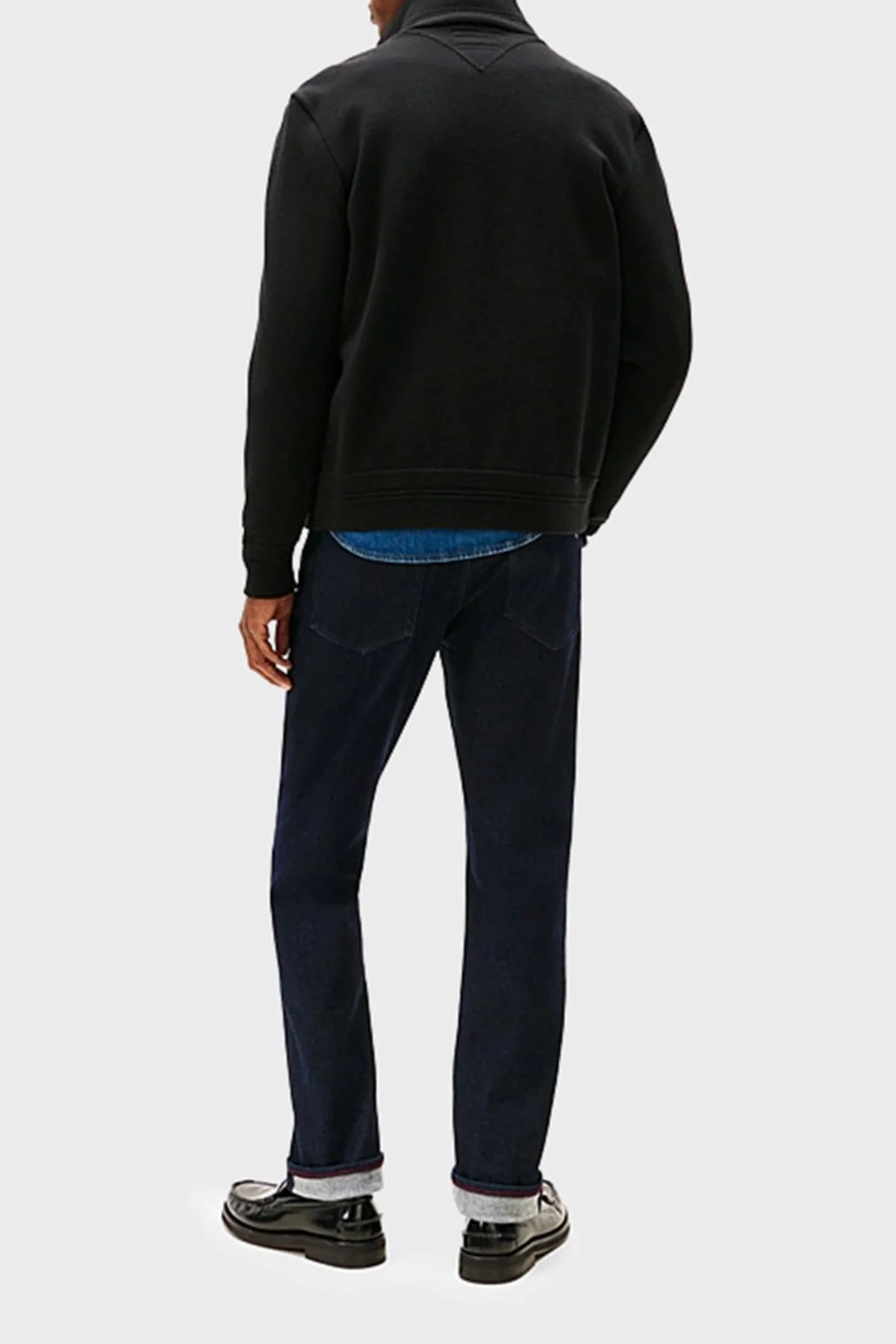 Tommy Hilfiger Kapitoneli Regular Fit Dik Yaka Erkek Ceket MW0MW40774 BDS SİYAH - 2