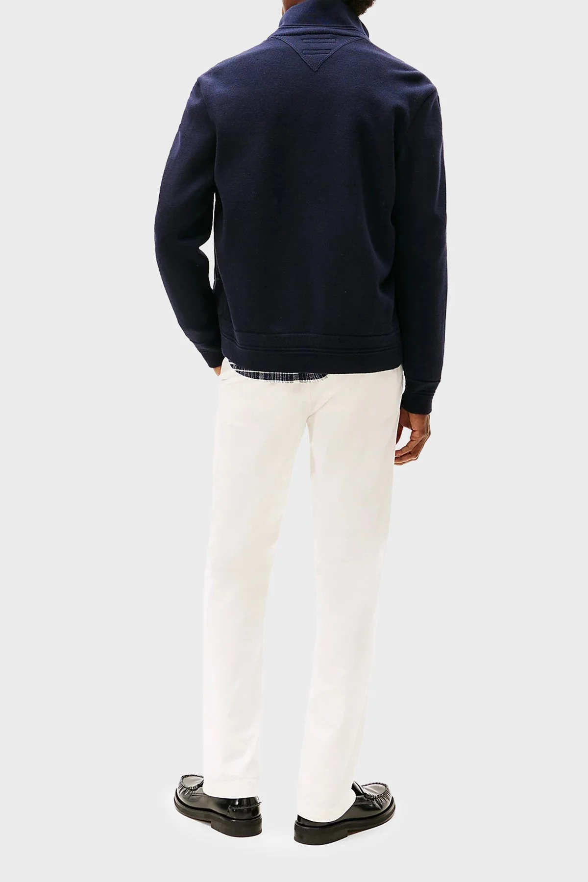 Tommy Hilfiger Kapitoneli Regular Fit Dik Yaka Erkek Ceket MW0MW40774 DW5 LACİVERT - 2