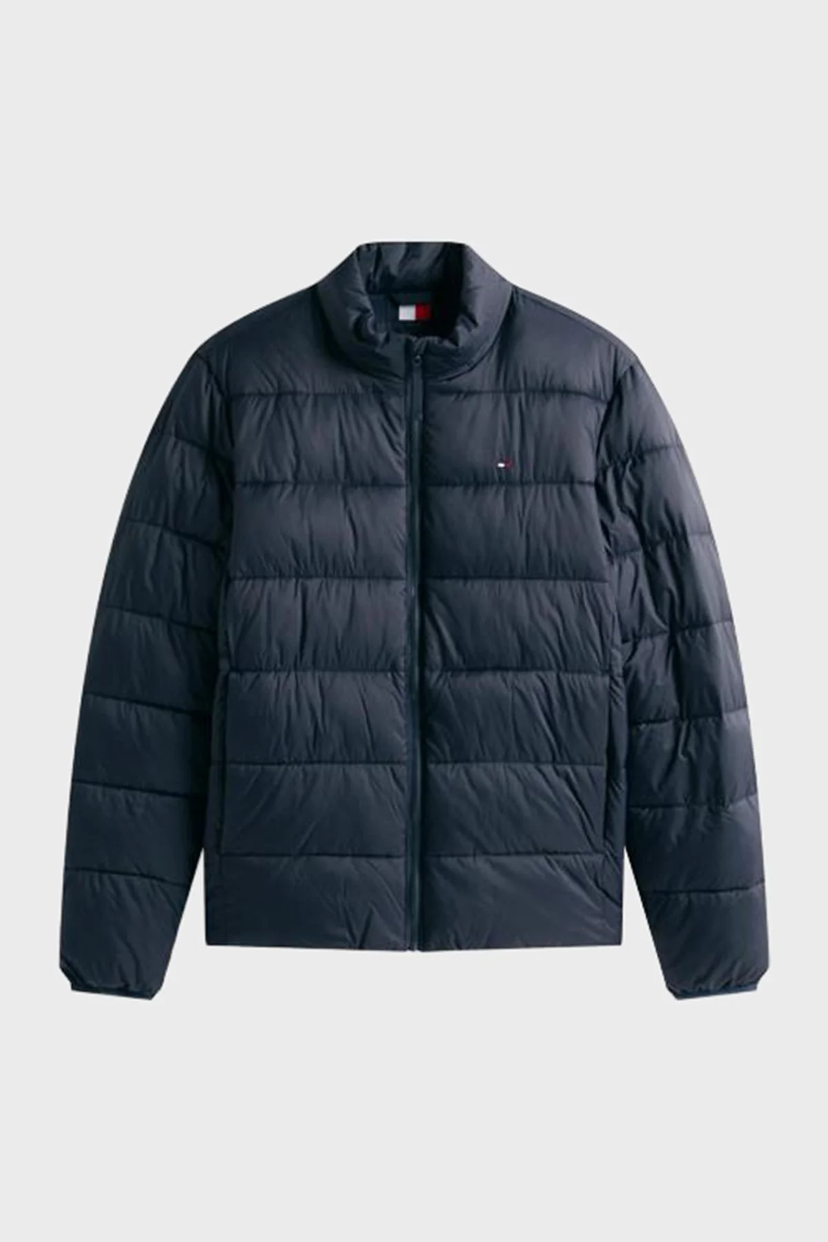 Tommy Hilfiger Kapitoneli Regular Fit Dik Yaka Erkek Mont MW0MW41982 DW5 LACİVERT - 5