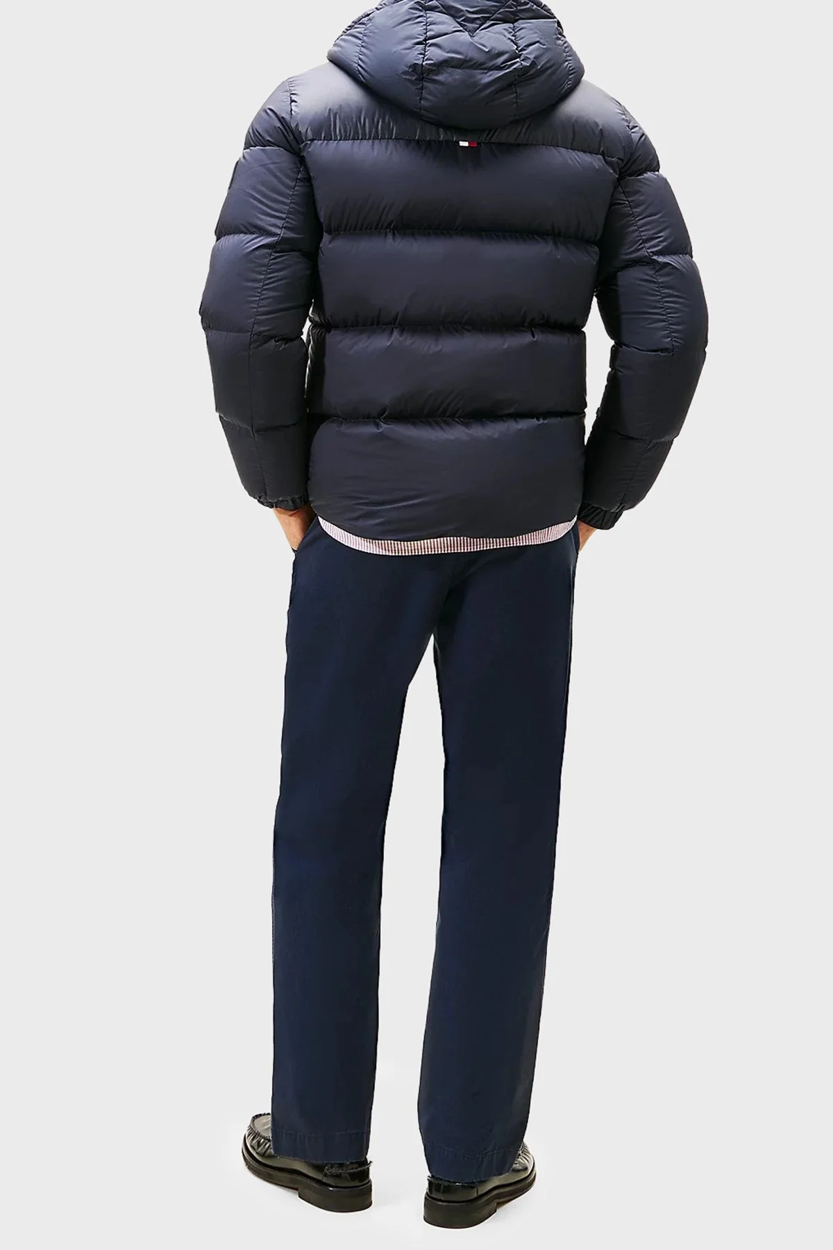 Tommy Hilfiger Kapitoneli Su İtici Regular Fit Şişme Erkek Mont MW0MW40613 DW5 LACİVERT - 3