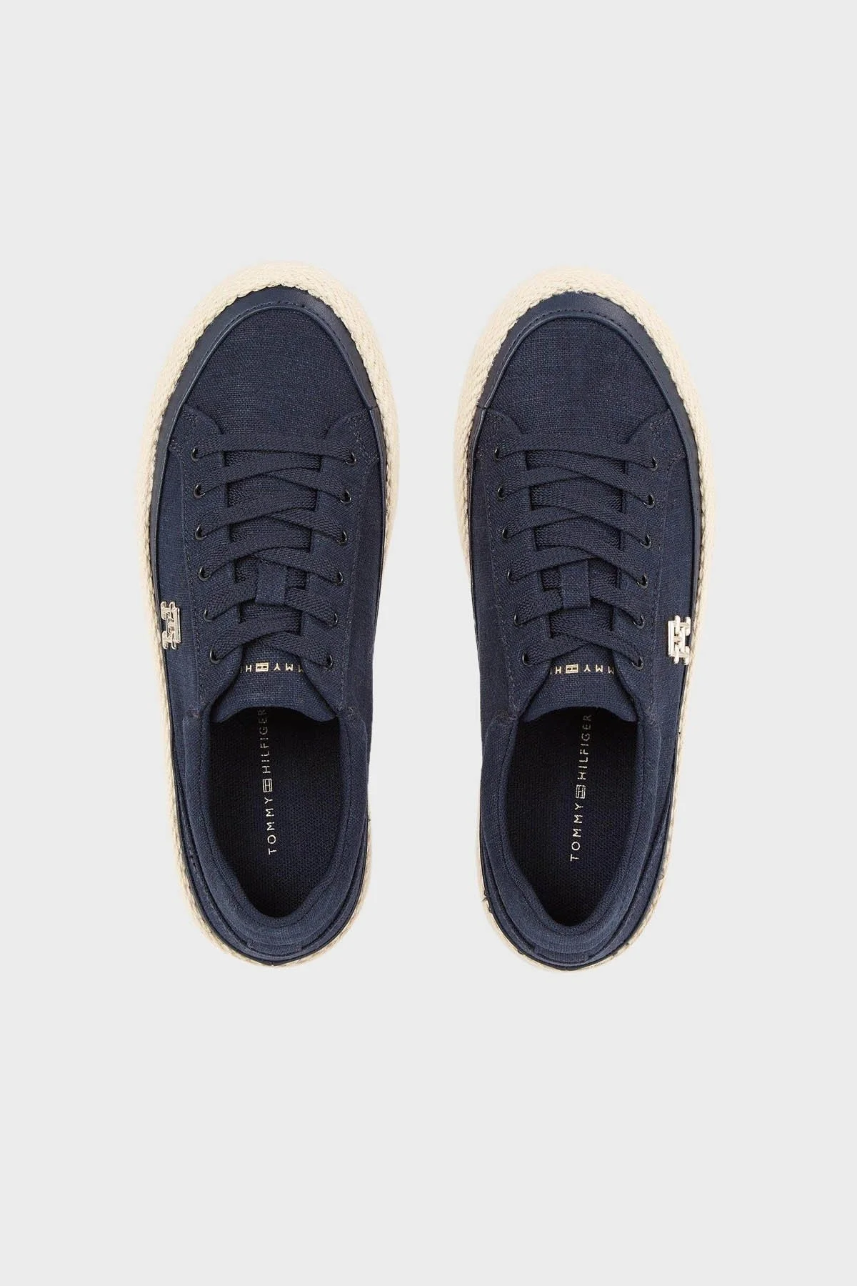 Tommy Hilfiger Keten Sneaker Bayan Ayakkabı FW0FW07673 DW6 LACİVERT - 4