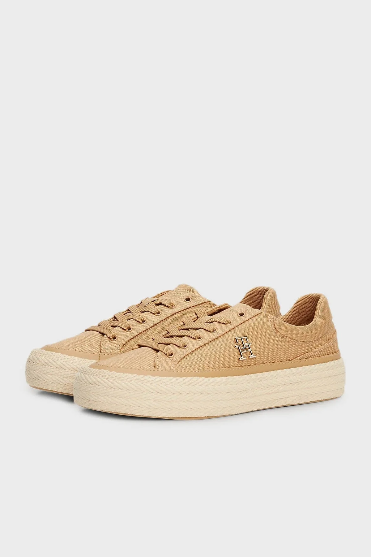 Tommy Hilfiger Keten Sneaker Bayan Ayakkabı FW0FW07673 RBL CAMEL - 2