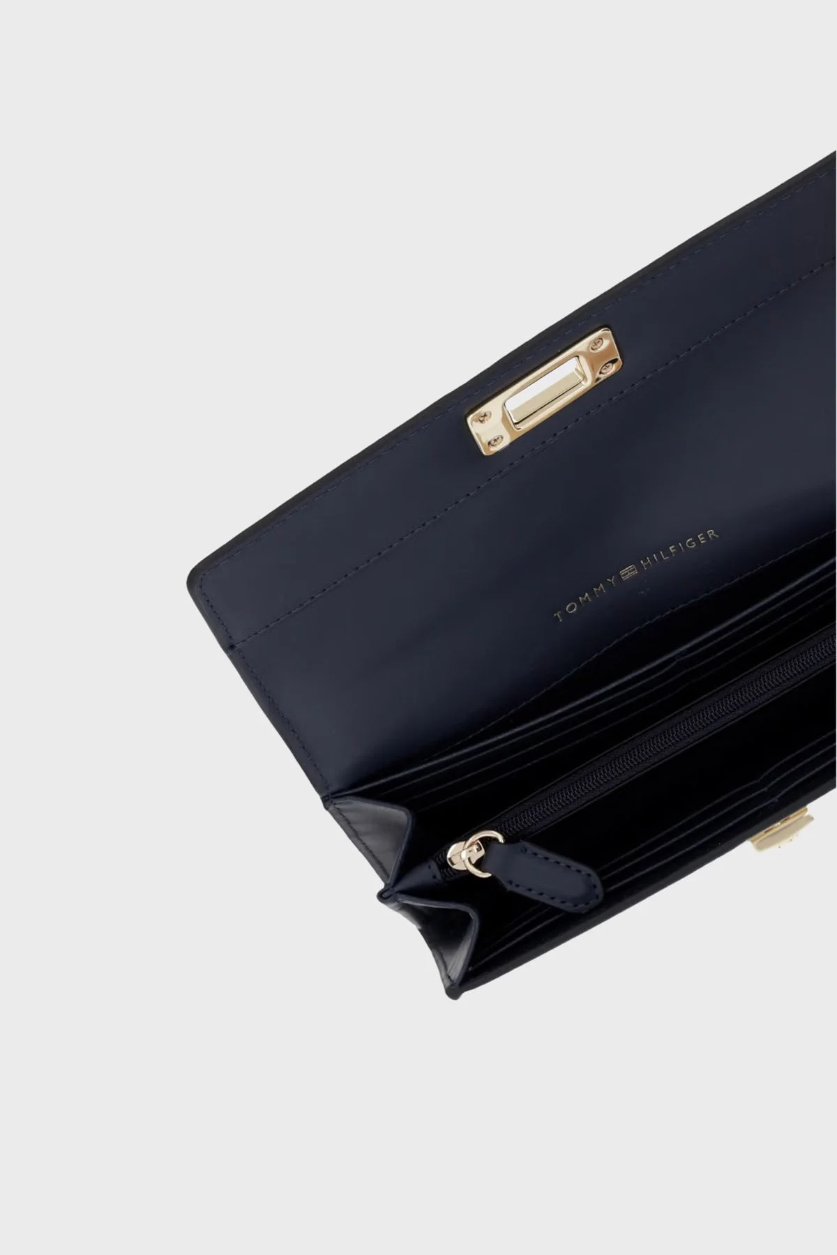 Tommy Hilfiger Kilitli Kadın Cüzdan AW0AW18704 RBL Koyu bej - 5