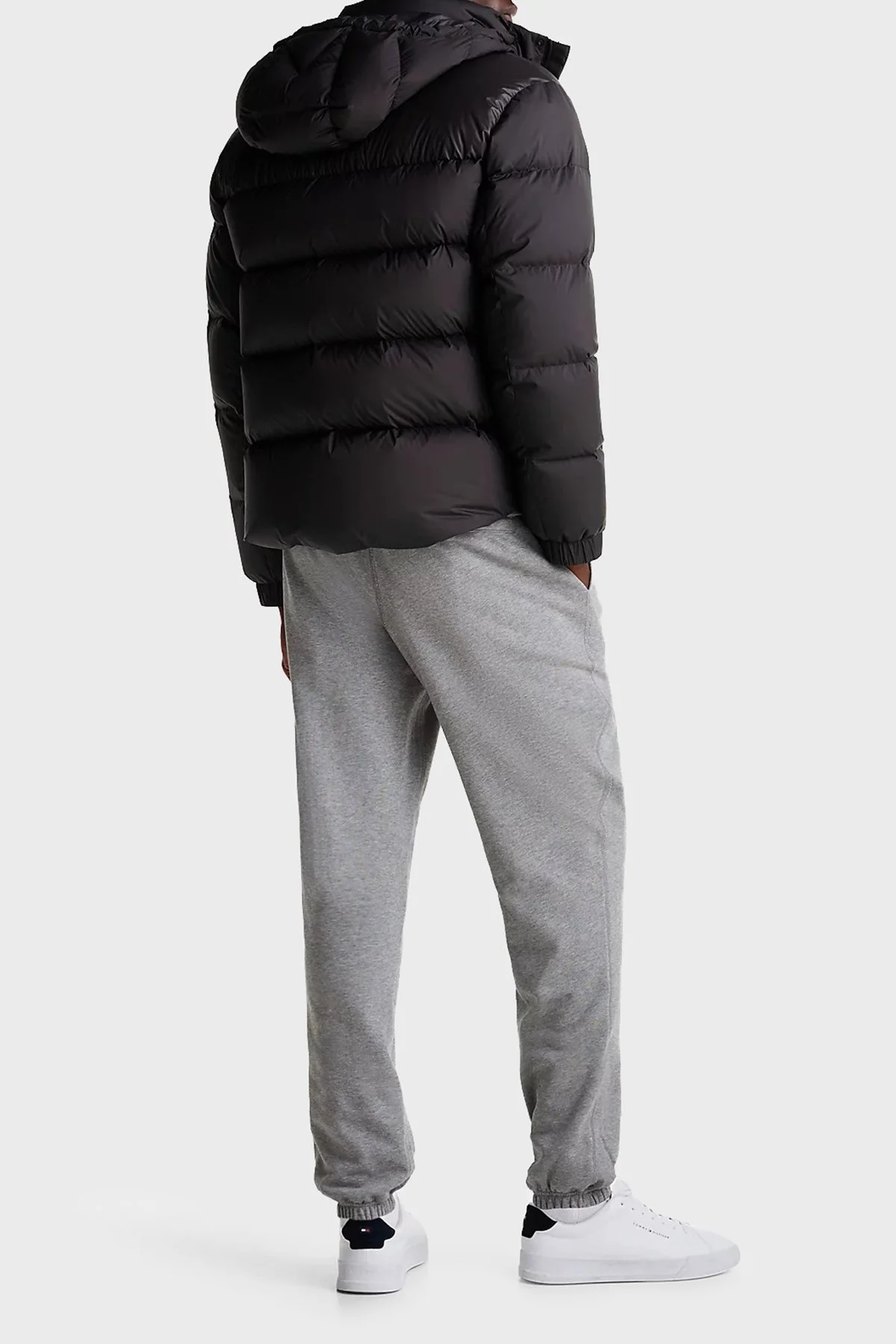 Tommy Hilfiger Kuş Tüyü Dolgulu Regular Fit Çıkarılabilir Kapüşonlu Erkek Mont MW0MW36569 BDS SİYAH - 2