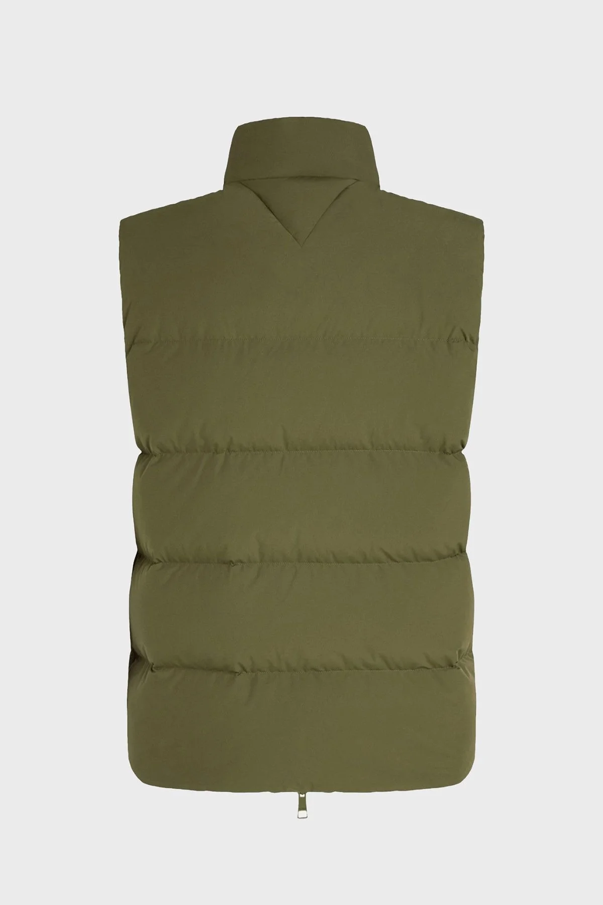 Tommy Hilfiger Kuş Tüyü Dolgulu Regular Fit Dik Yaka Şişme Erkek Yelek MW0MW37254 RBN KOYU HAKİ - 4