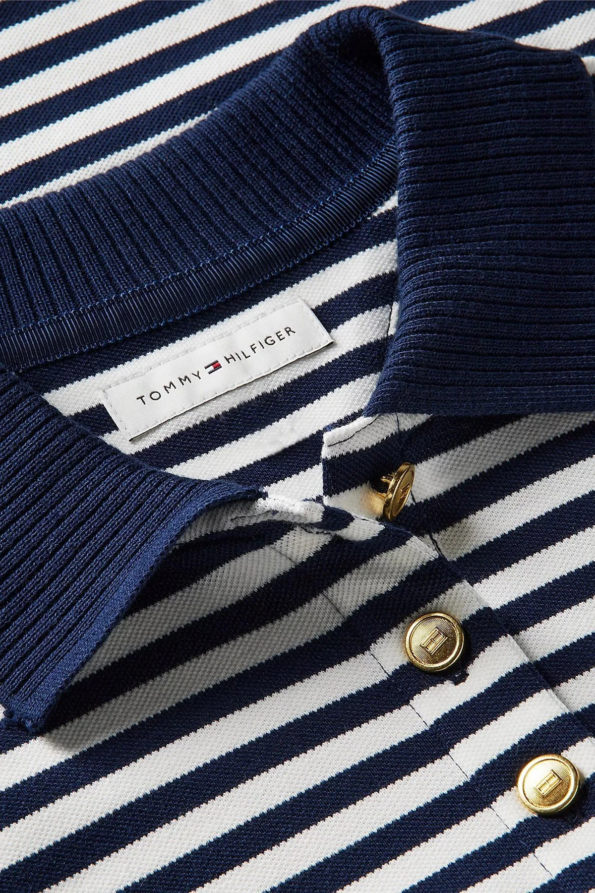 Tommy Hilfiger Logolu %100 Pamuk Regular Fit Kadın Polo Yaka T Shirt WW0WW50034 0BA Açık mavi - 5